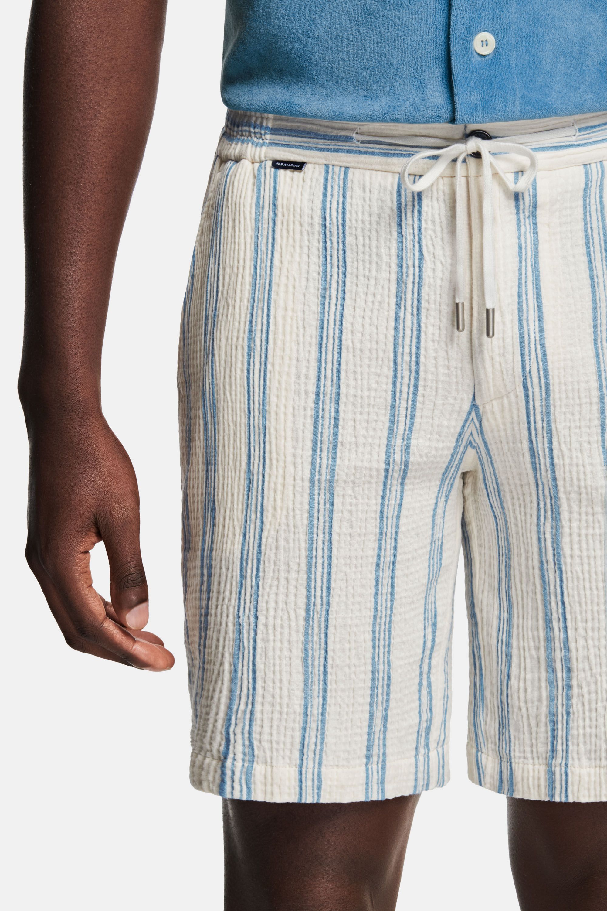 Shorts en Gaze de Coton – Cap Ferrats (6)