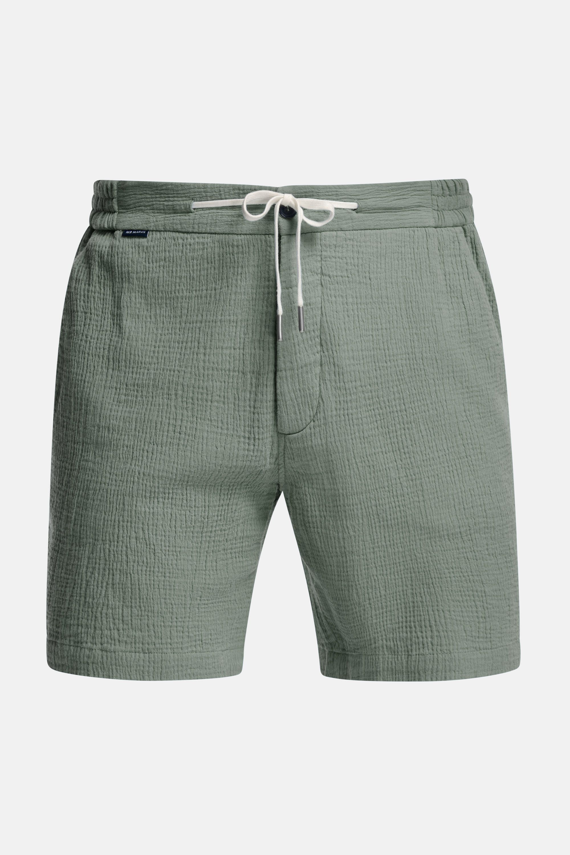 Defenders Shorts en Gaze de Coton