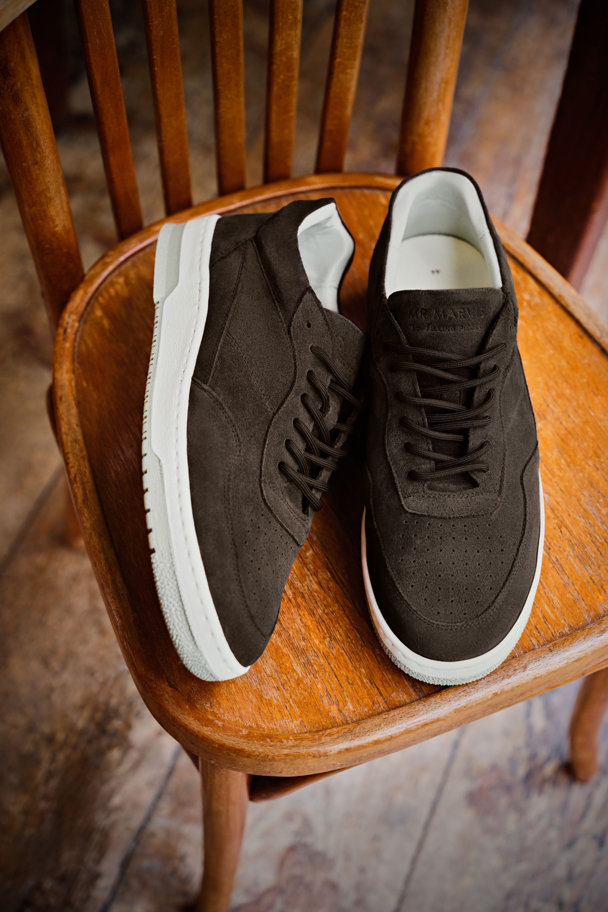 Suede sneakers – Chocolates (4)