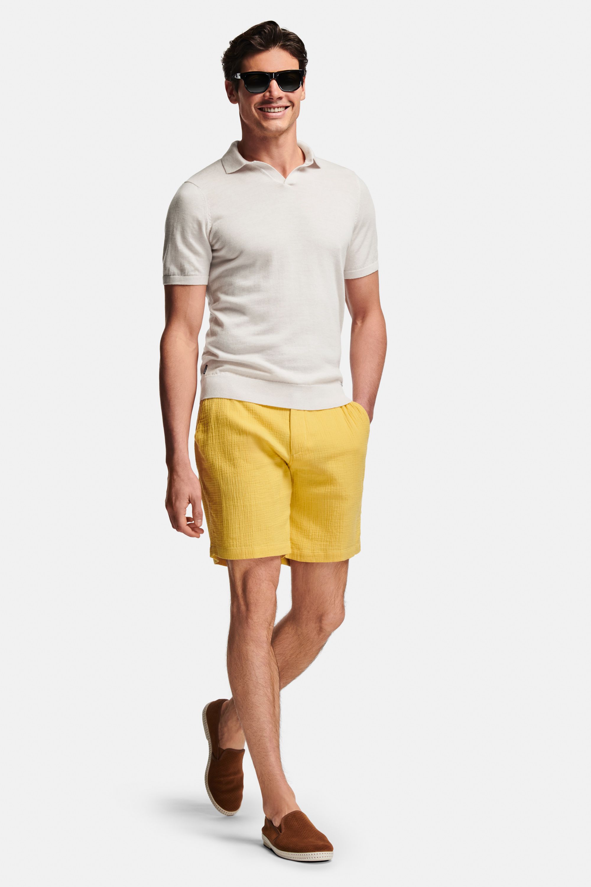 Cotton gauze shorts – Meharis (3)
