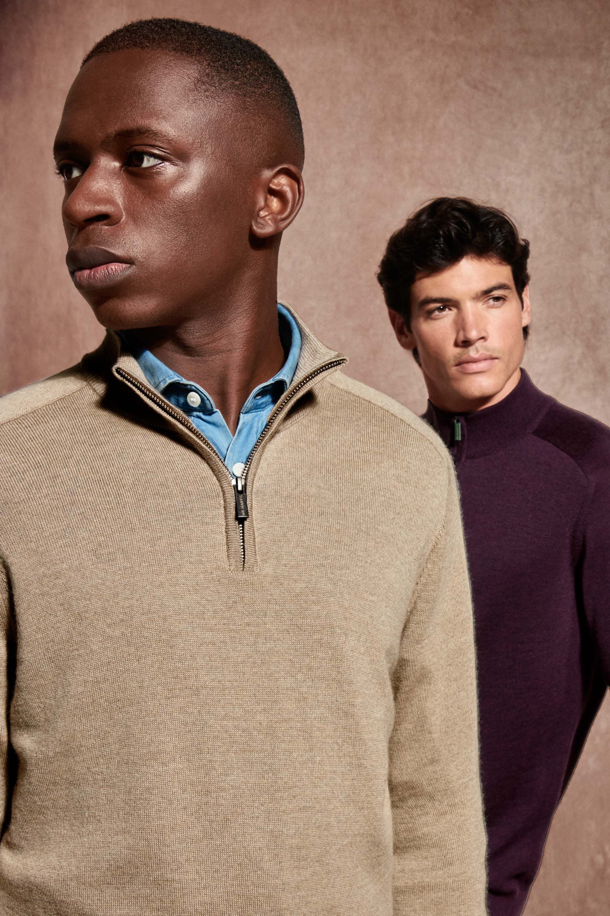 Merino zip-truien – Baristas (4)