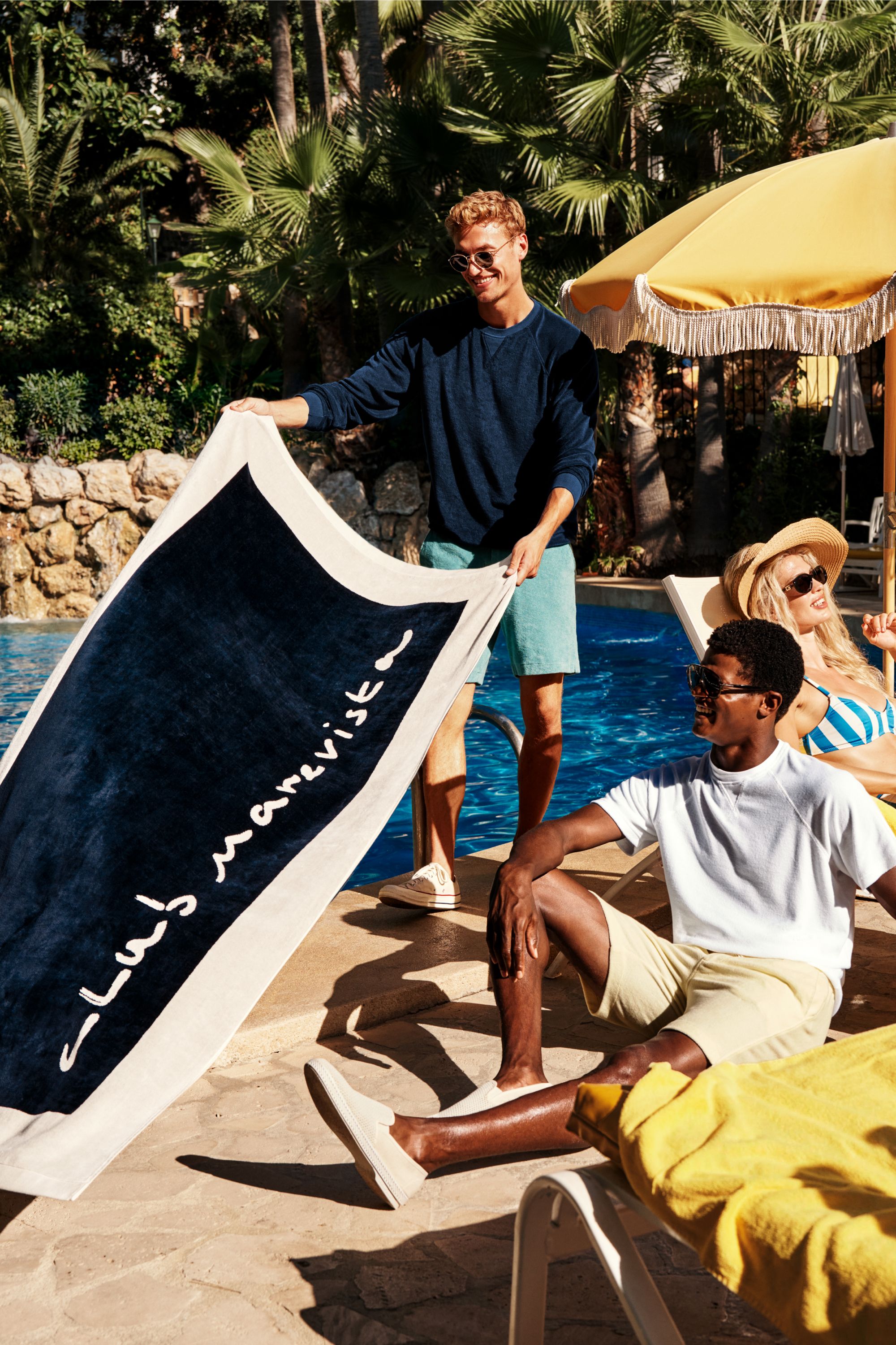 Strandhanddoeken – Club Marevista Blue (4)