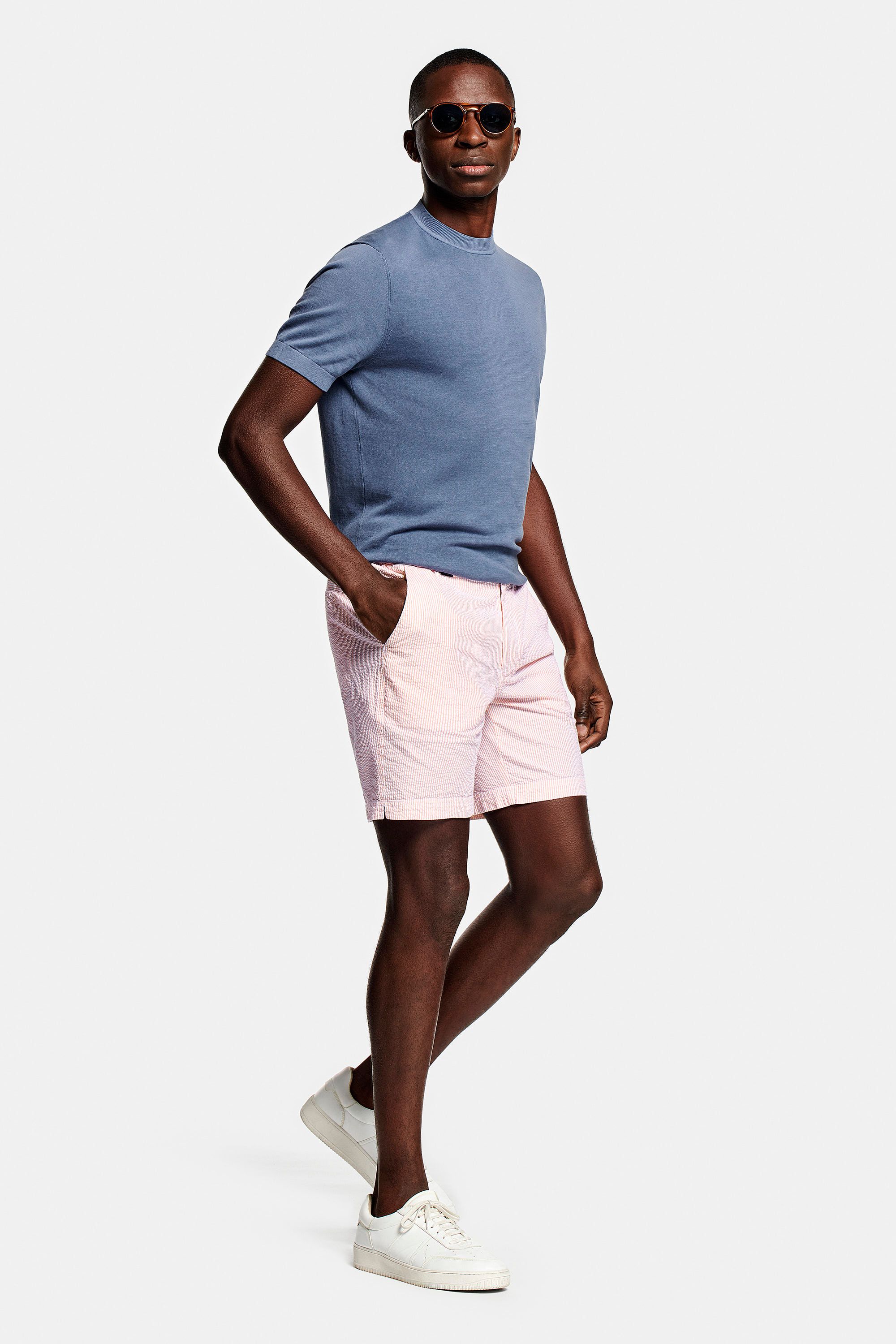 Shorts Seersuckers – Rayures plus larges – Dinghies (3)