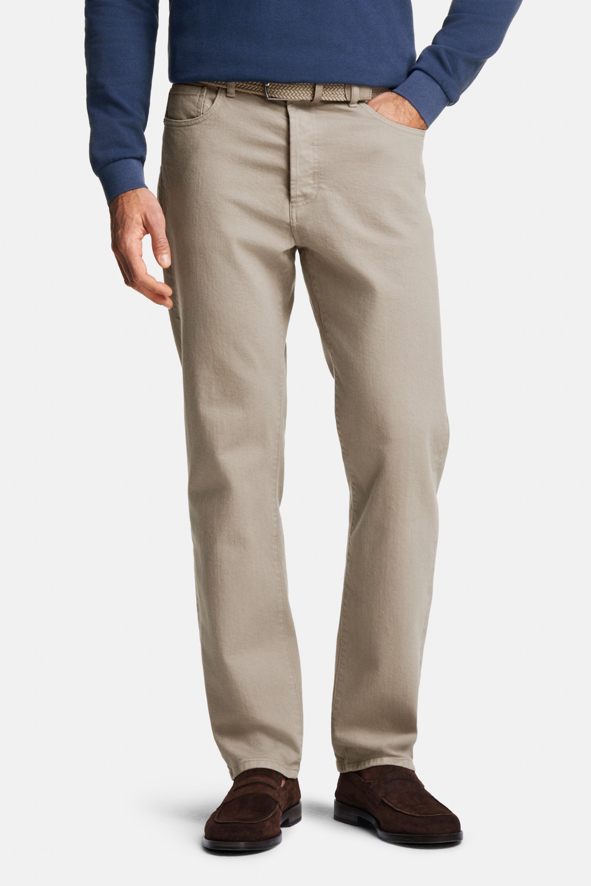 Gerade geschnittene farbige Jeans – Baristas (3)