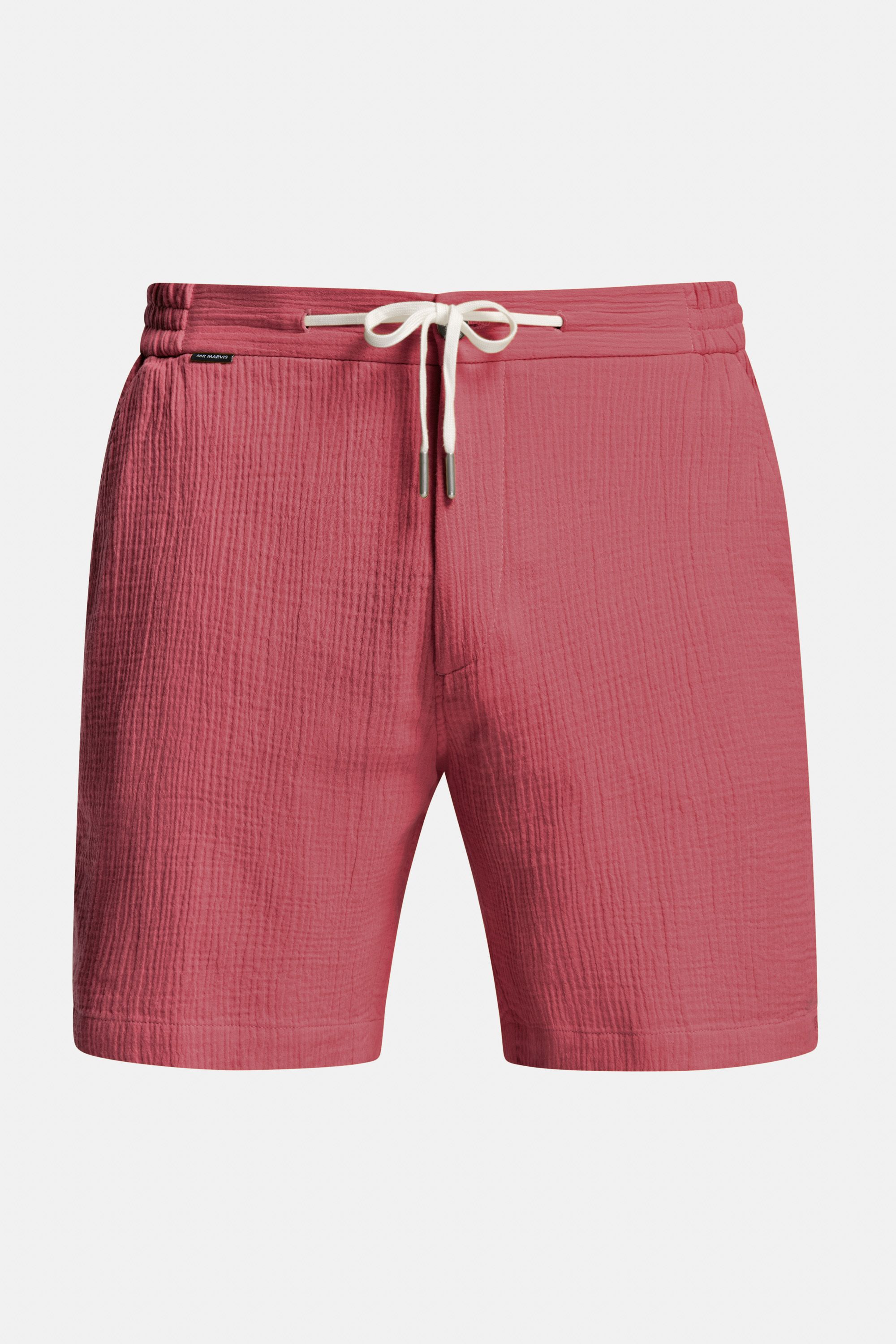 Cherries Shorts en Gaze de Coton