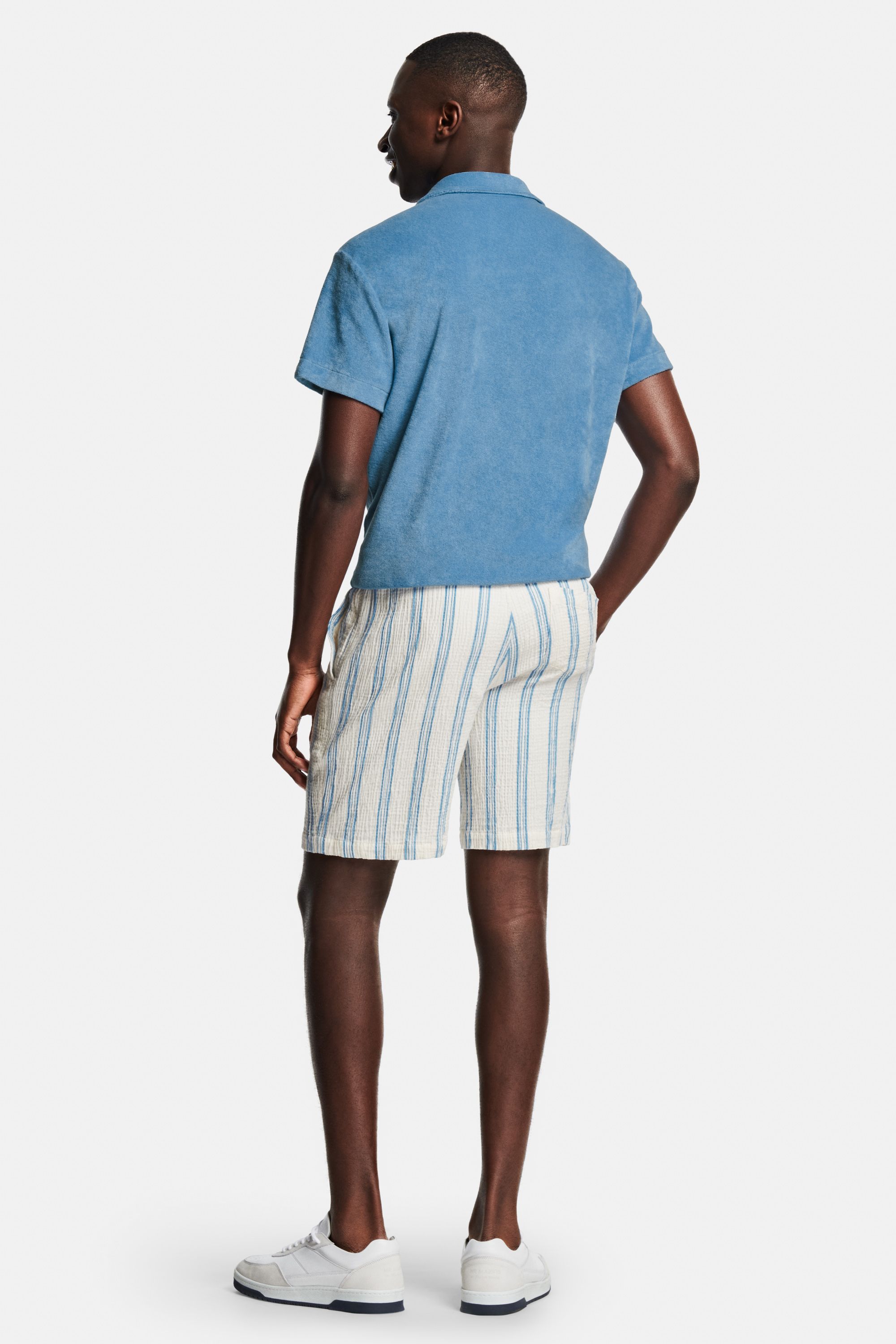 Shorts en Gaze de Coton – Cap Ferrats (5)