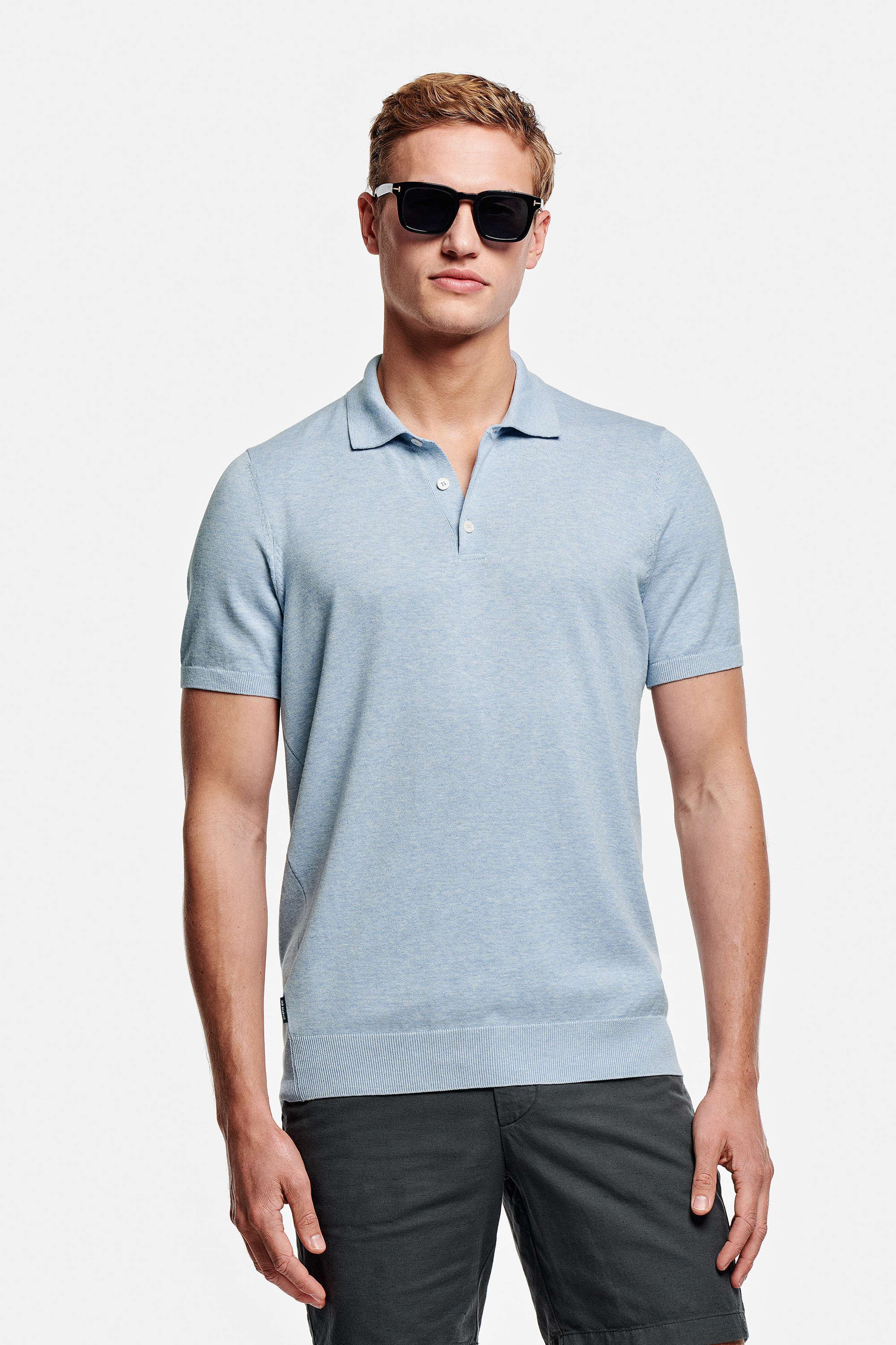 Men's Knitted Polo Shirt | The Knitted Polo | MR MARVIS