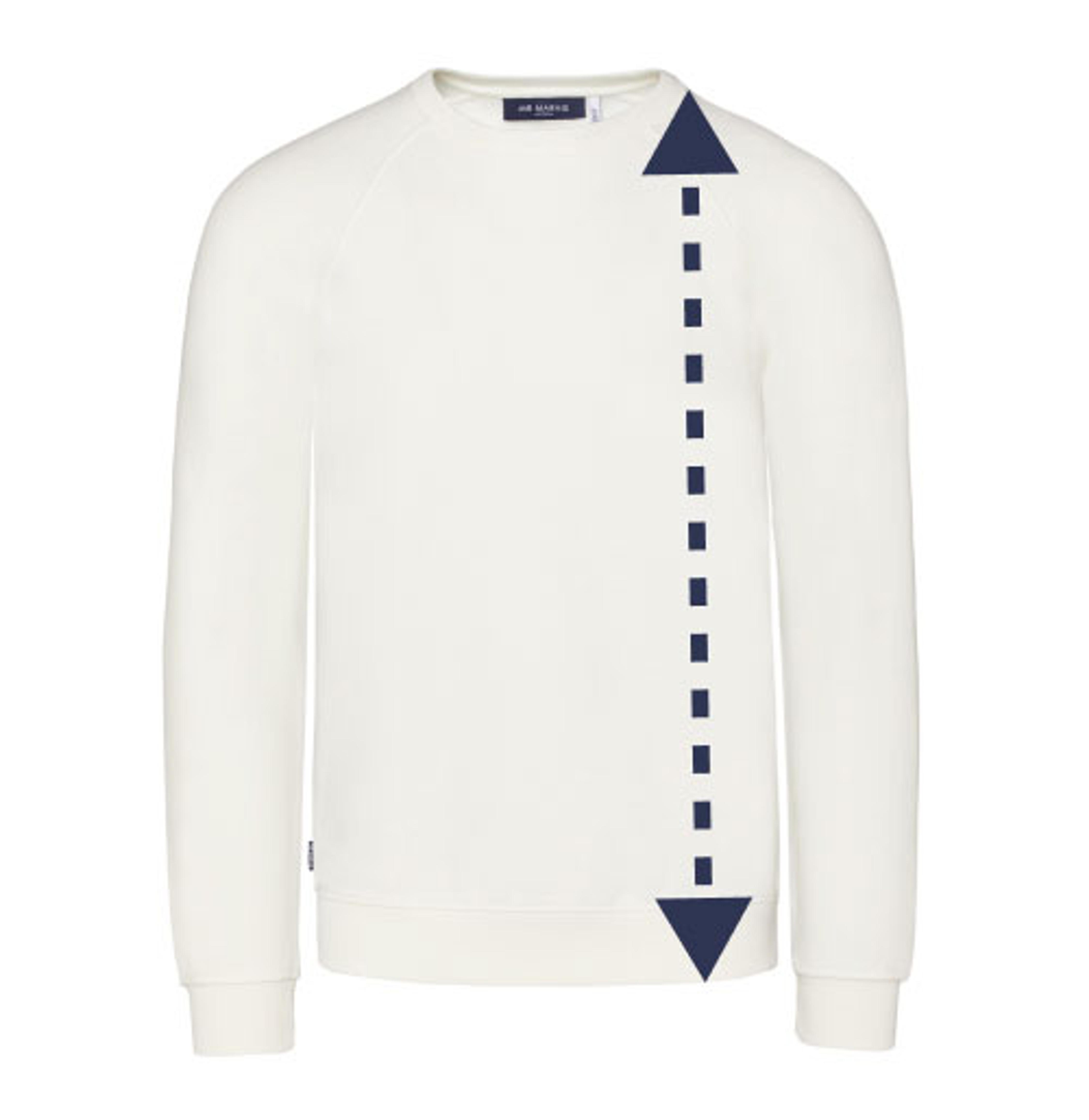 back length easy sweater