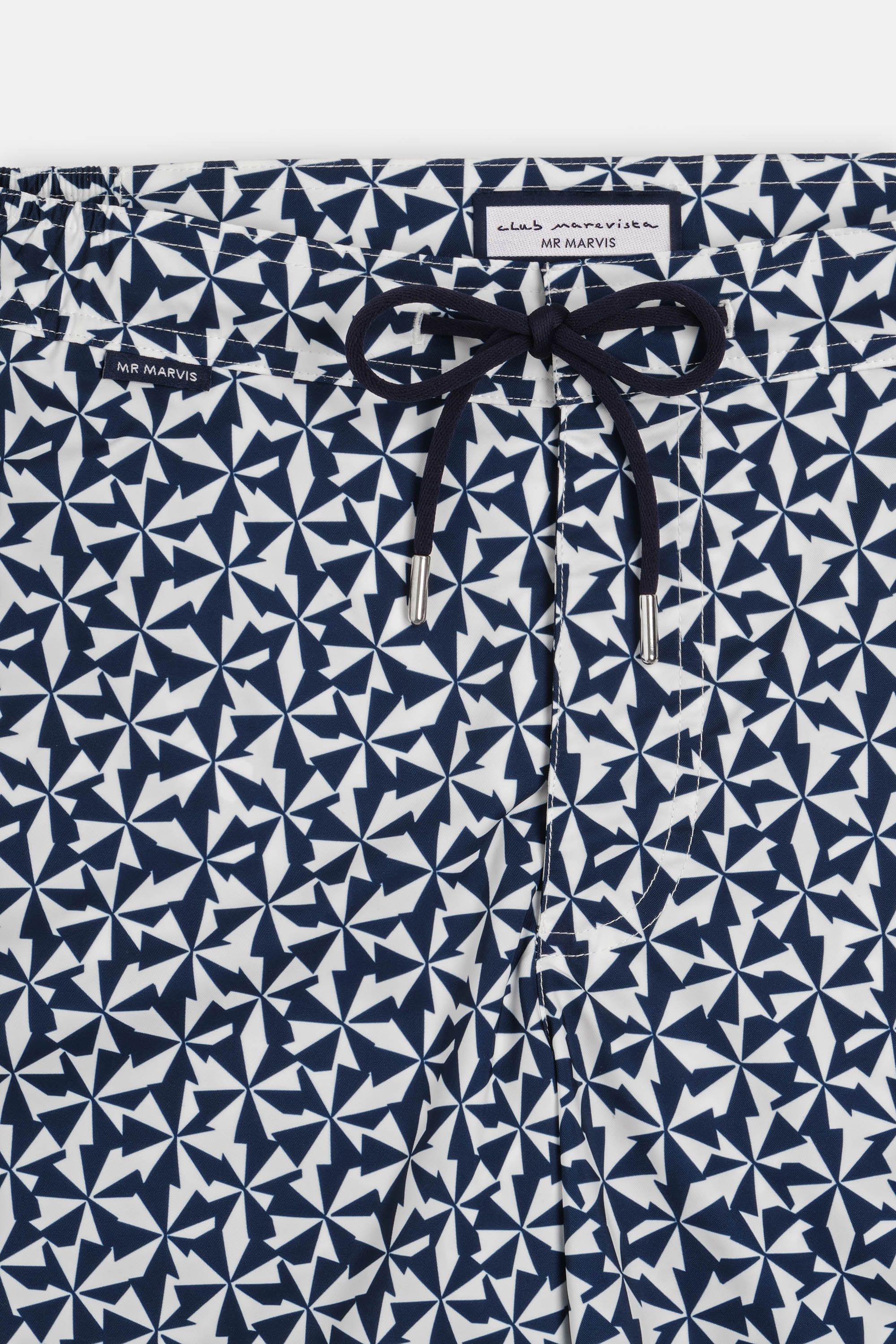 Badeshorts Imprimés – Blue Parasols (5)