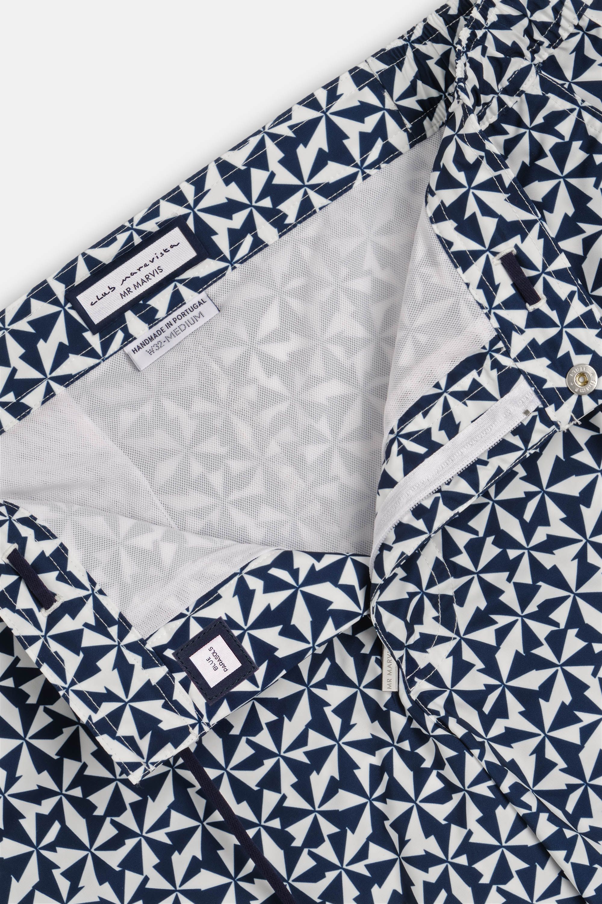 Badeshorts Imprimés – Blue Parasols (6)