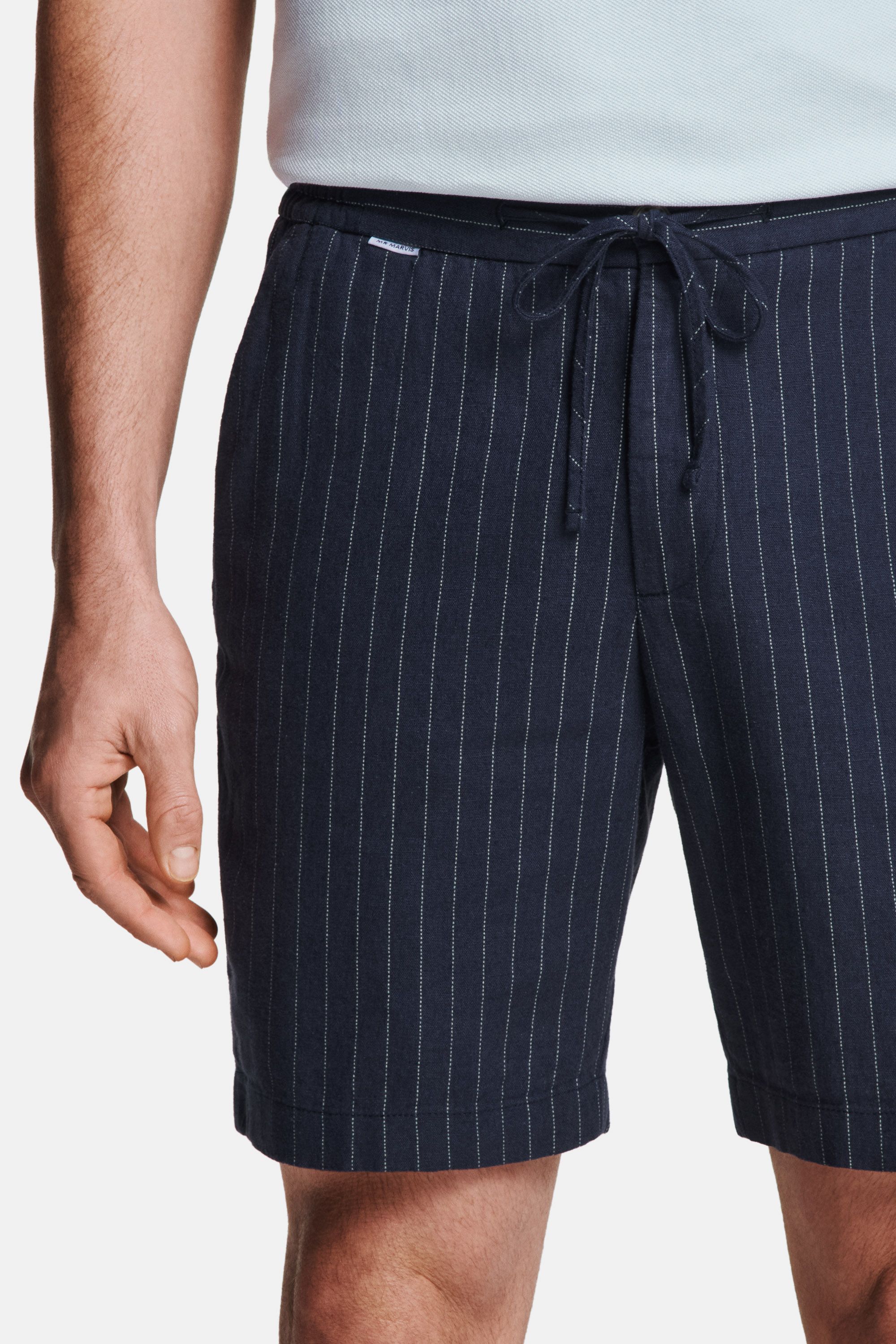 Leinen-Shorts – Cosmics Pinstripe (4)