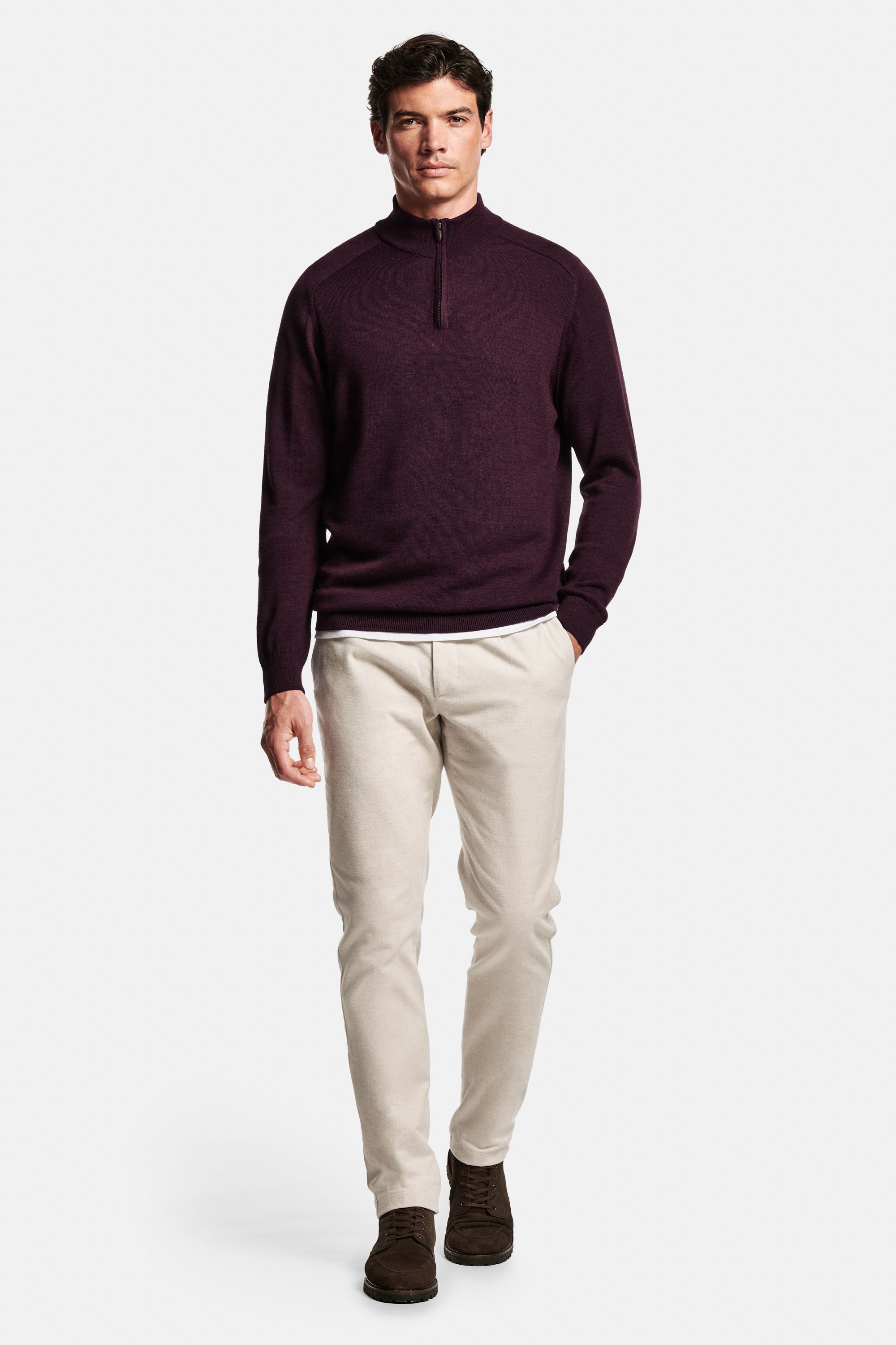 Merino zip-truien – Reserves (3)