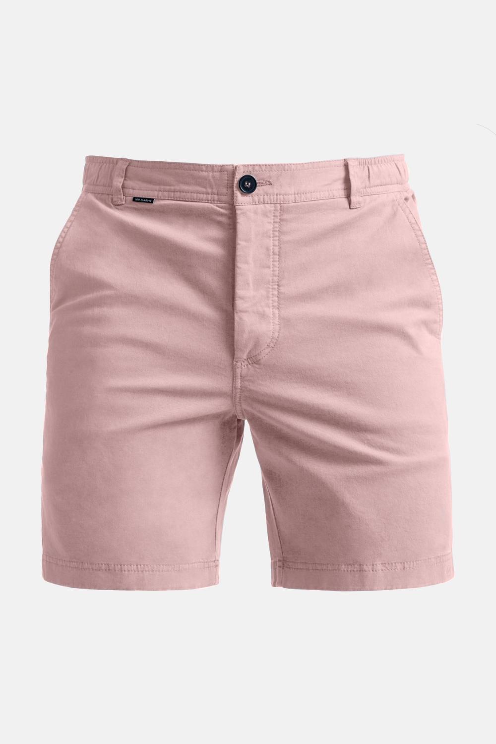 Pop of pink shorts