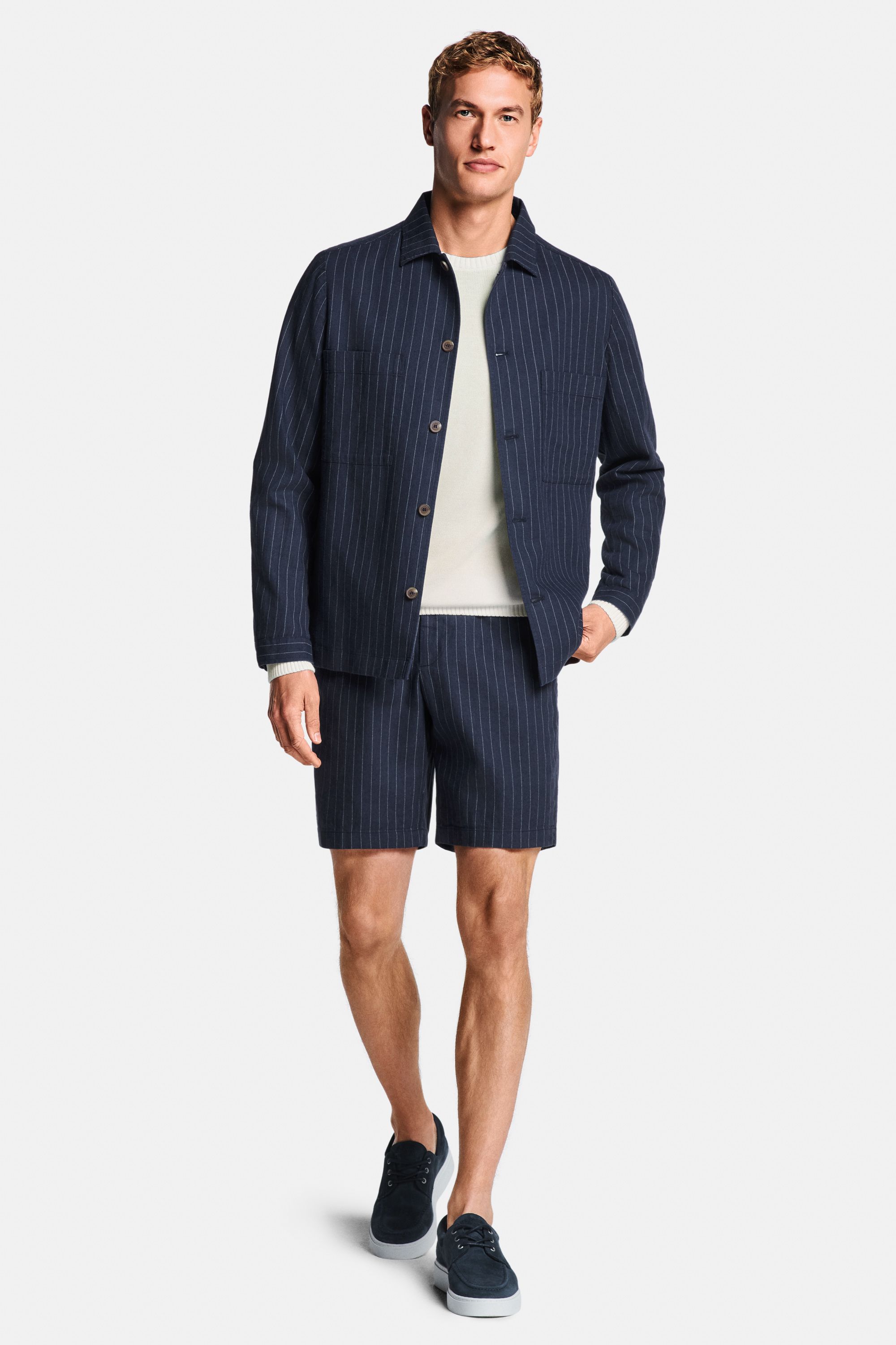 Surchemises en Lin – Cosmics Pinstripe (3)