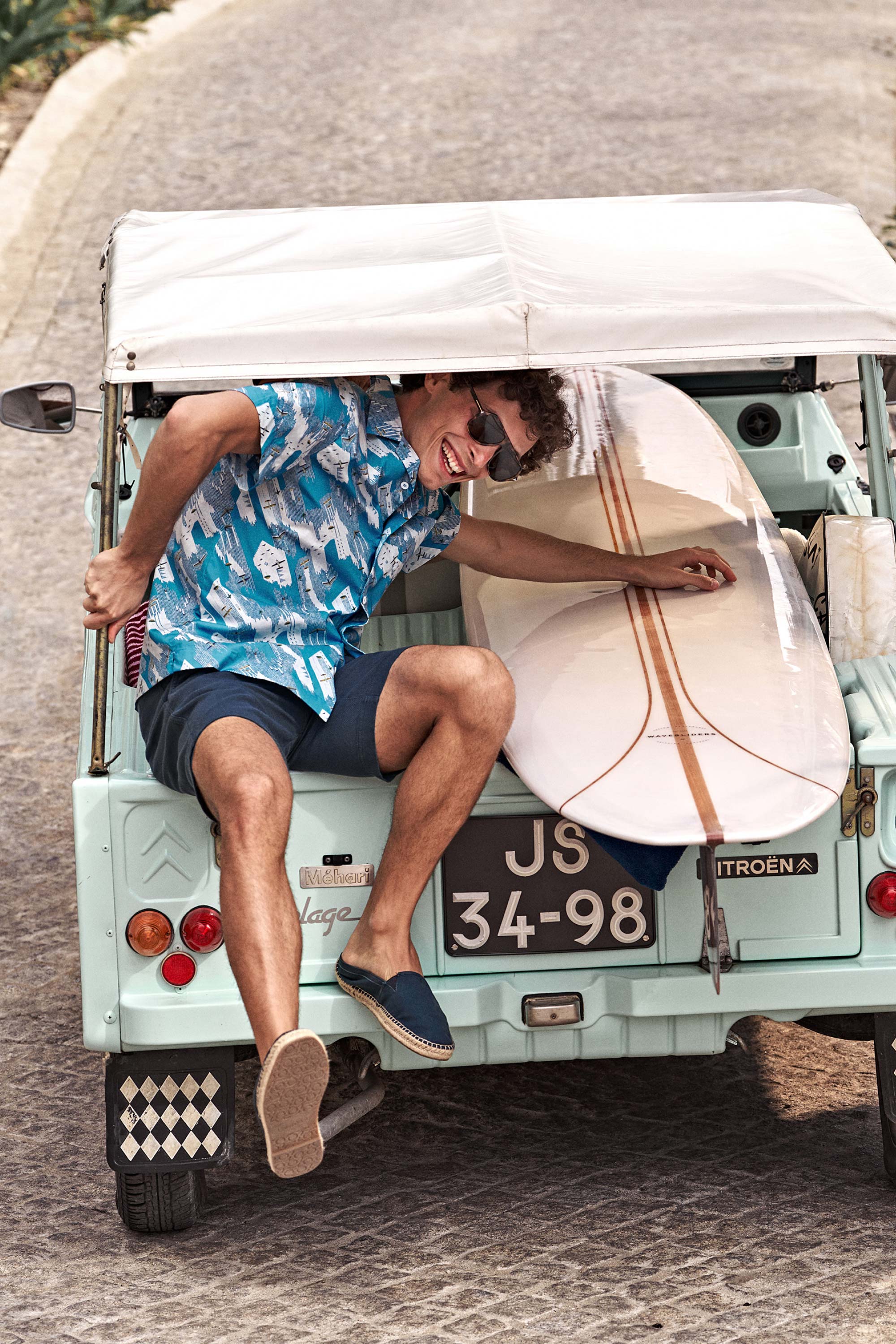 Piqué shorts – Cosmics (4)