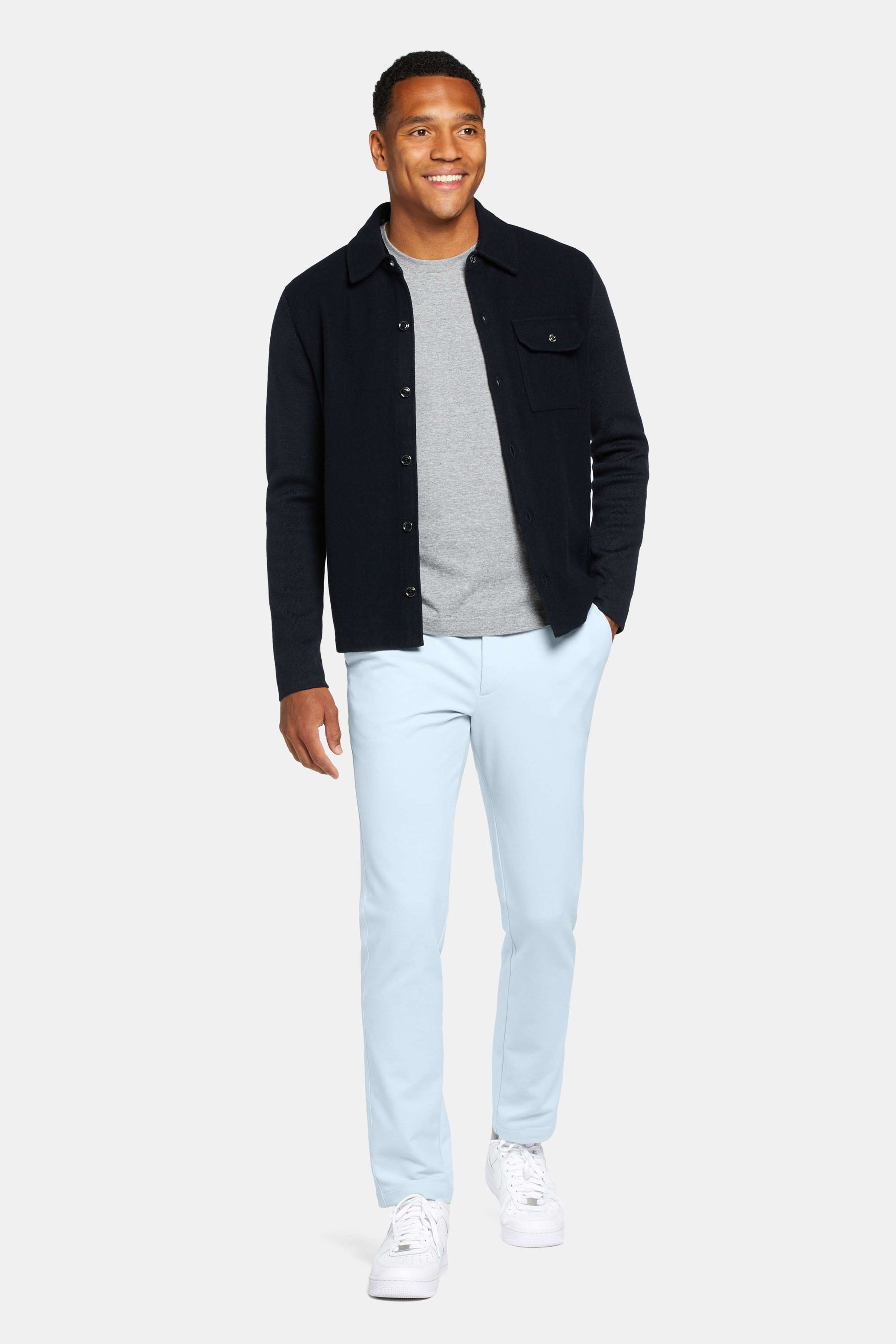 Joggingbroek voor heren, elastische tailleband, ritszakken Joggingbroek voor heren, elastische tailleband, ritszakken