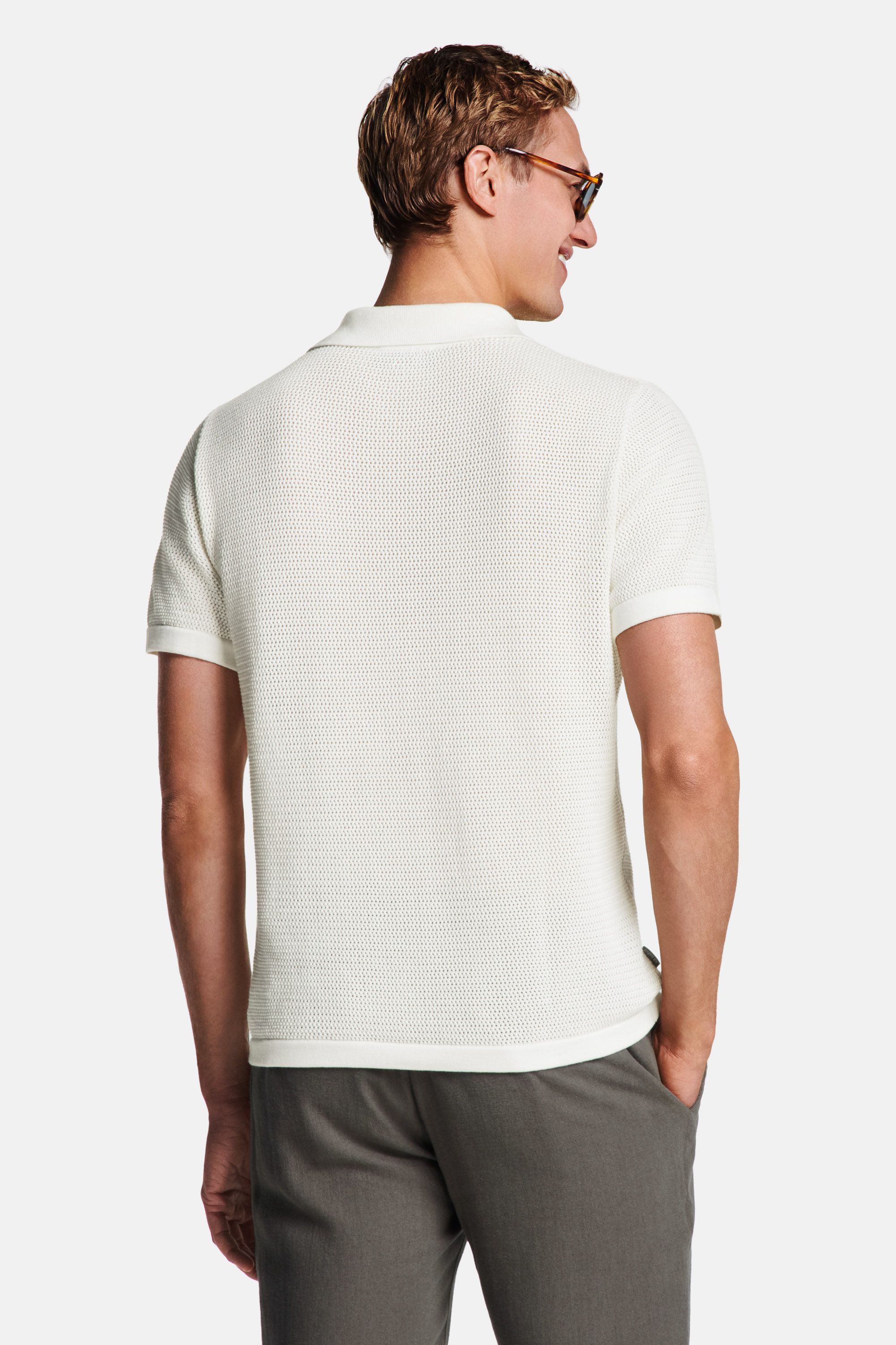 Polos in knit Ajourée – Coconuts (4)