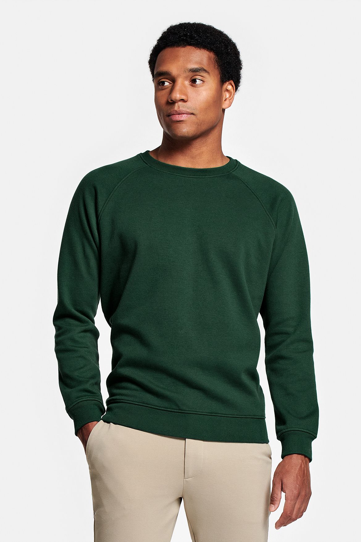 Mens forest green sweater sale