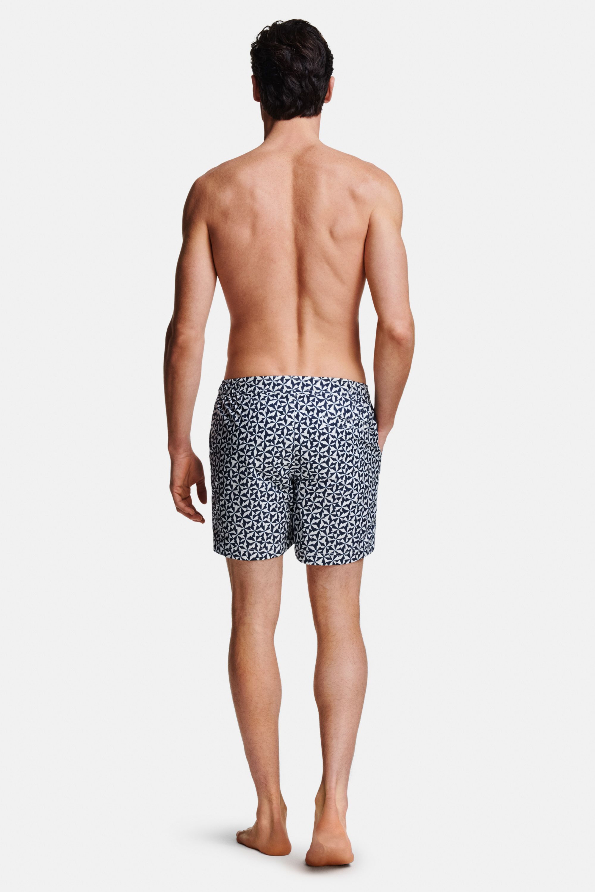 Badeshorts Imprimés – Blue Parasols (3)