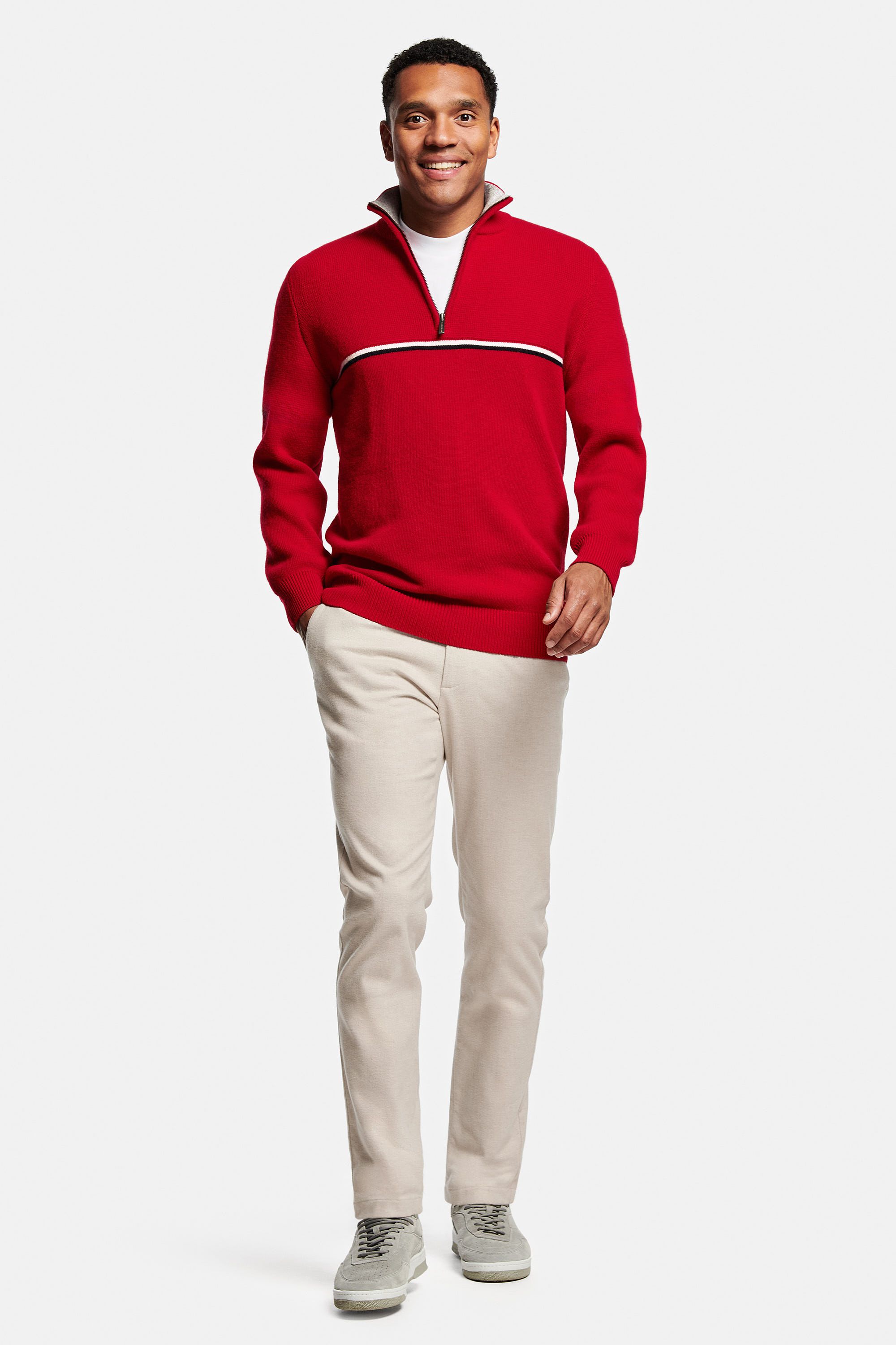 Red Devils * The Retro Zip Pullover | MR MARVIS