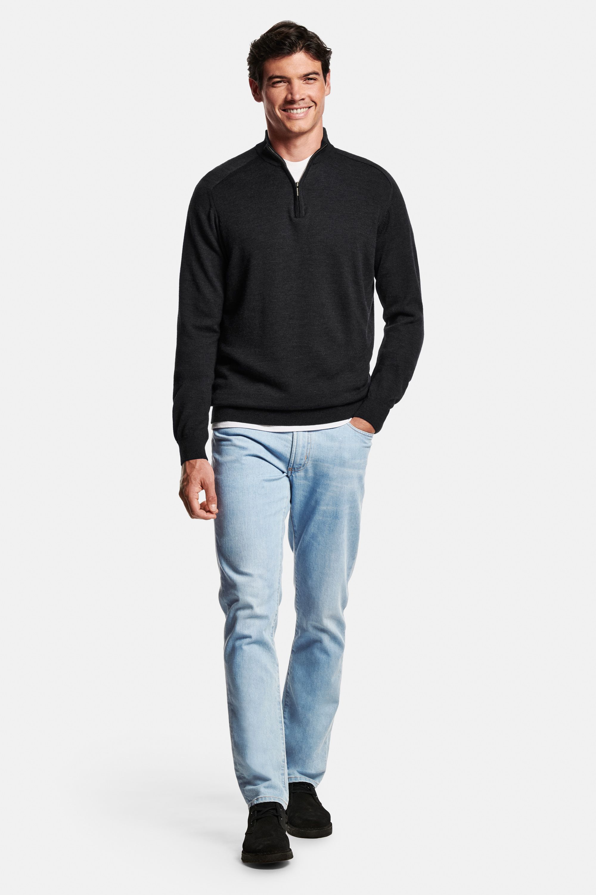 Merino zip-truien – Storms (3)