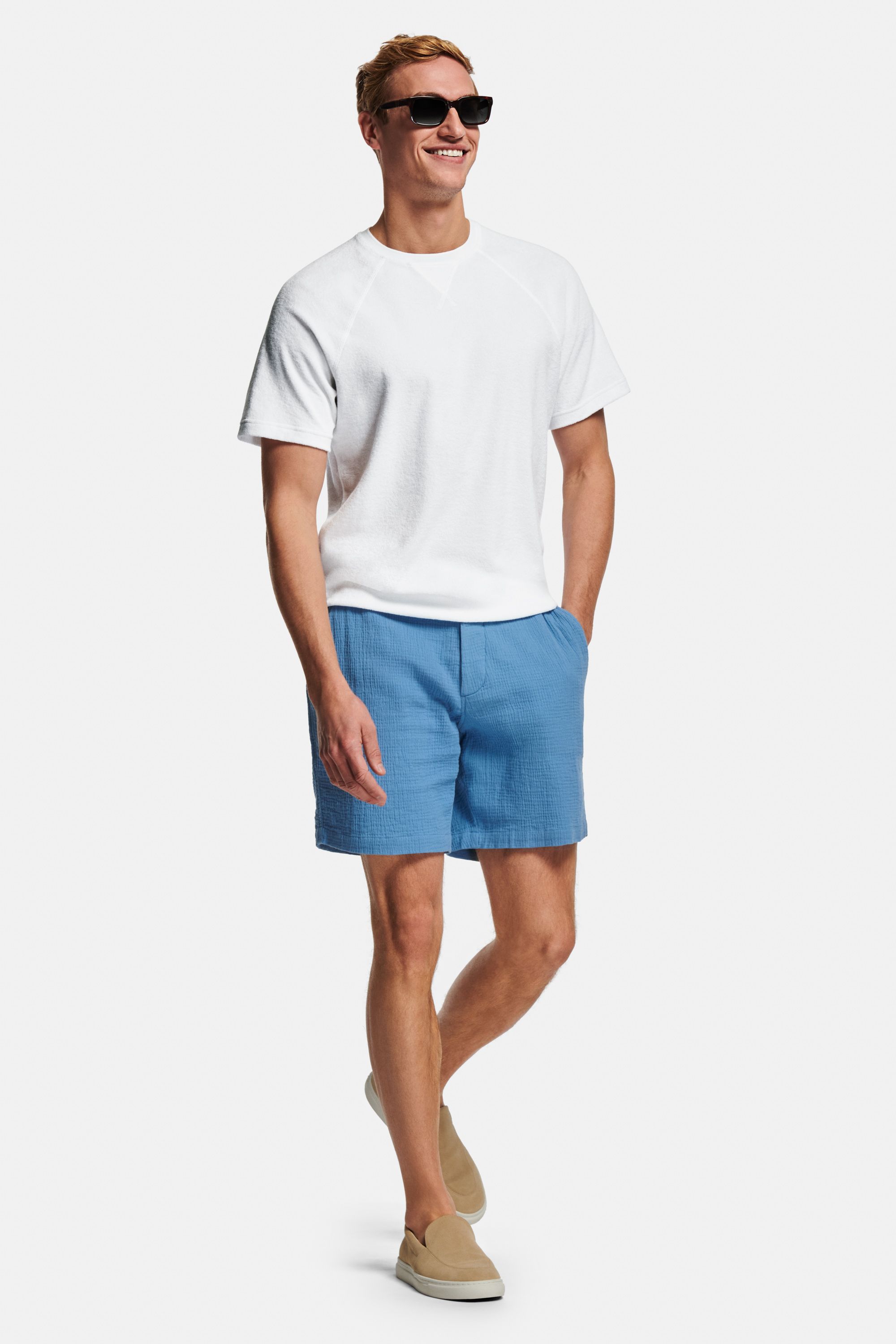 Baumwoll-Gaze-Shorts – Boulevards (3)