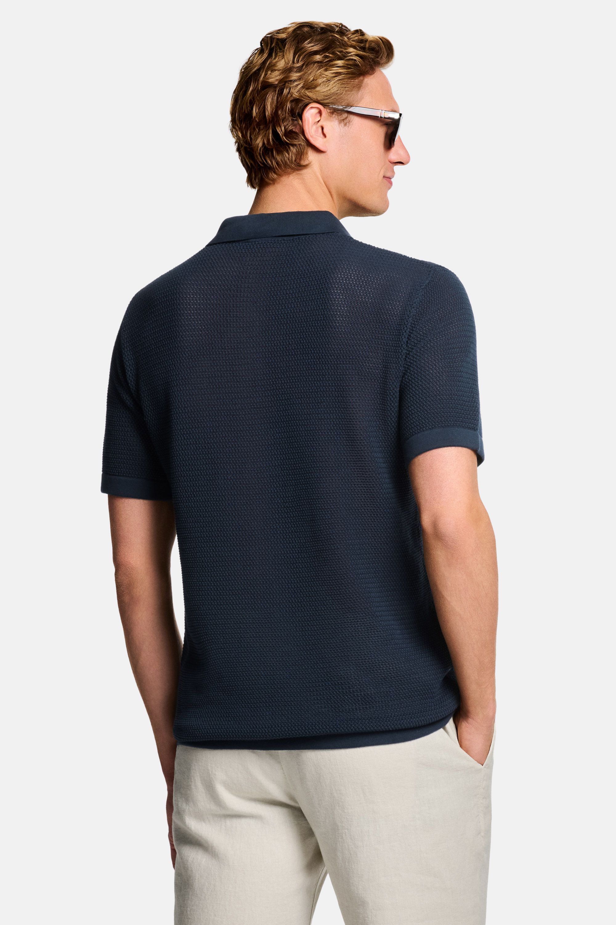 Polos en Maille Ajourée – Ken Maliblues (4)