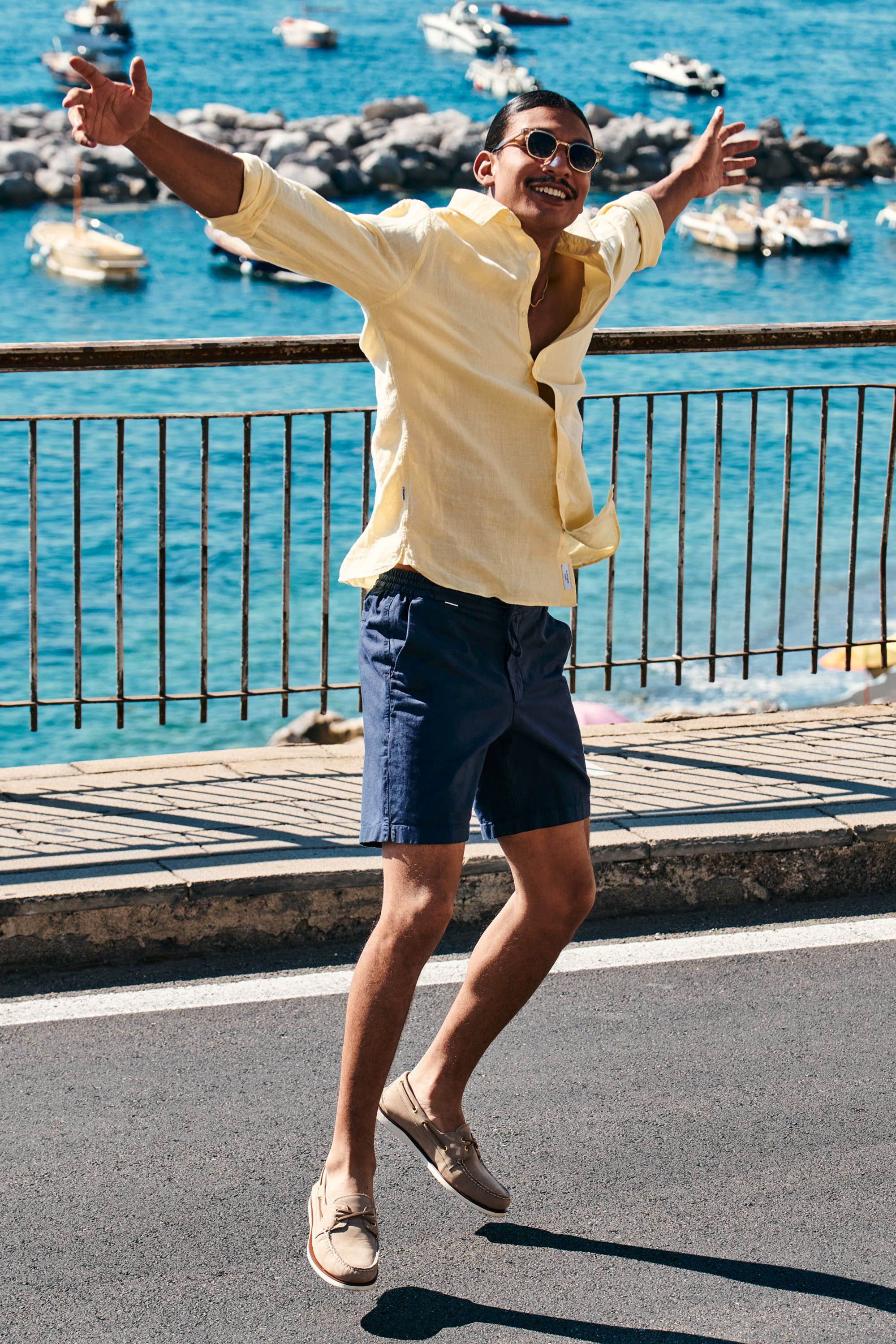 Linen shorts – Cosmics (4)