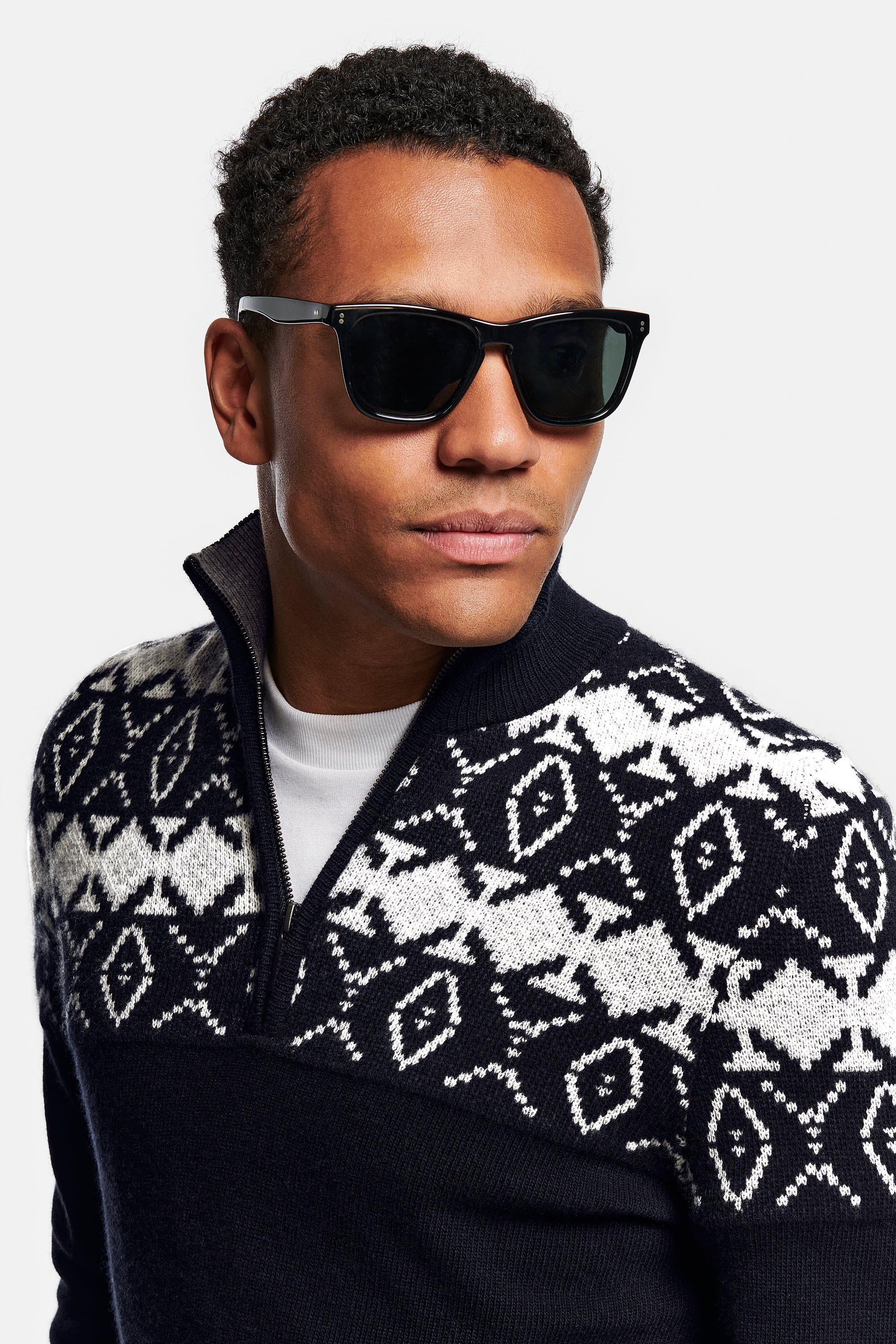 Slaloms * The Retro Zip Pullover | MR MARVIS