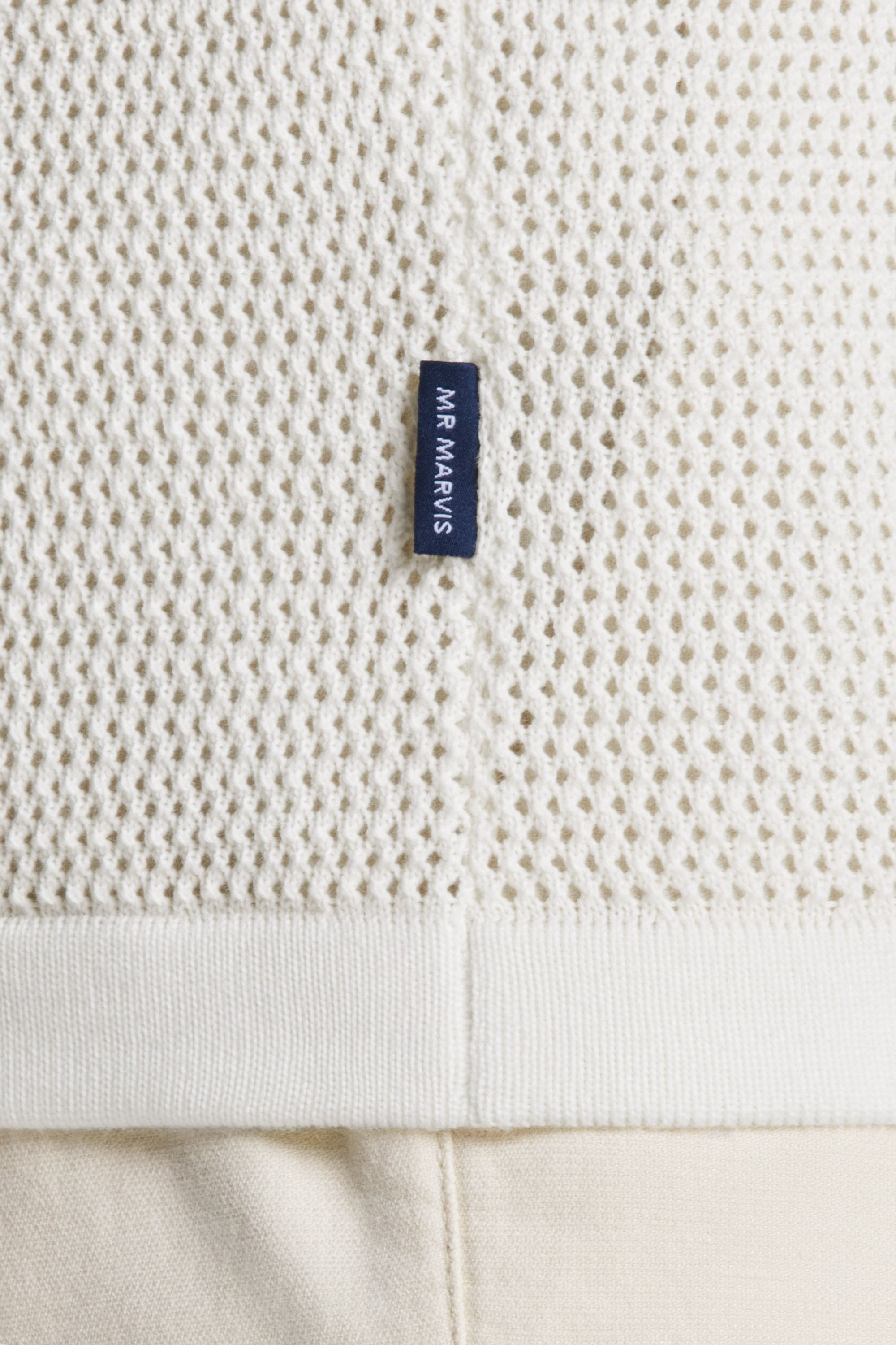 Polos in knit Ajourée – Hierbas (6)