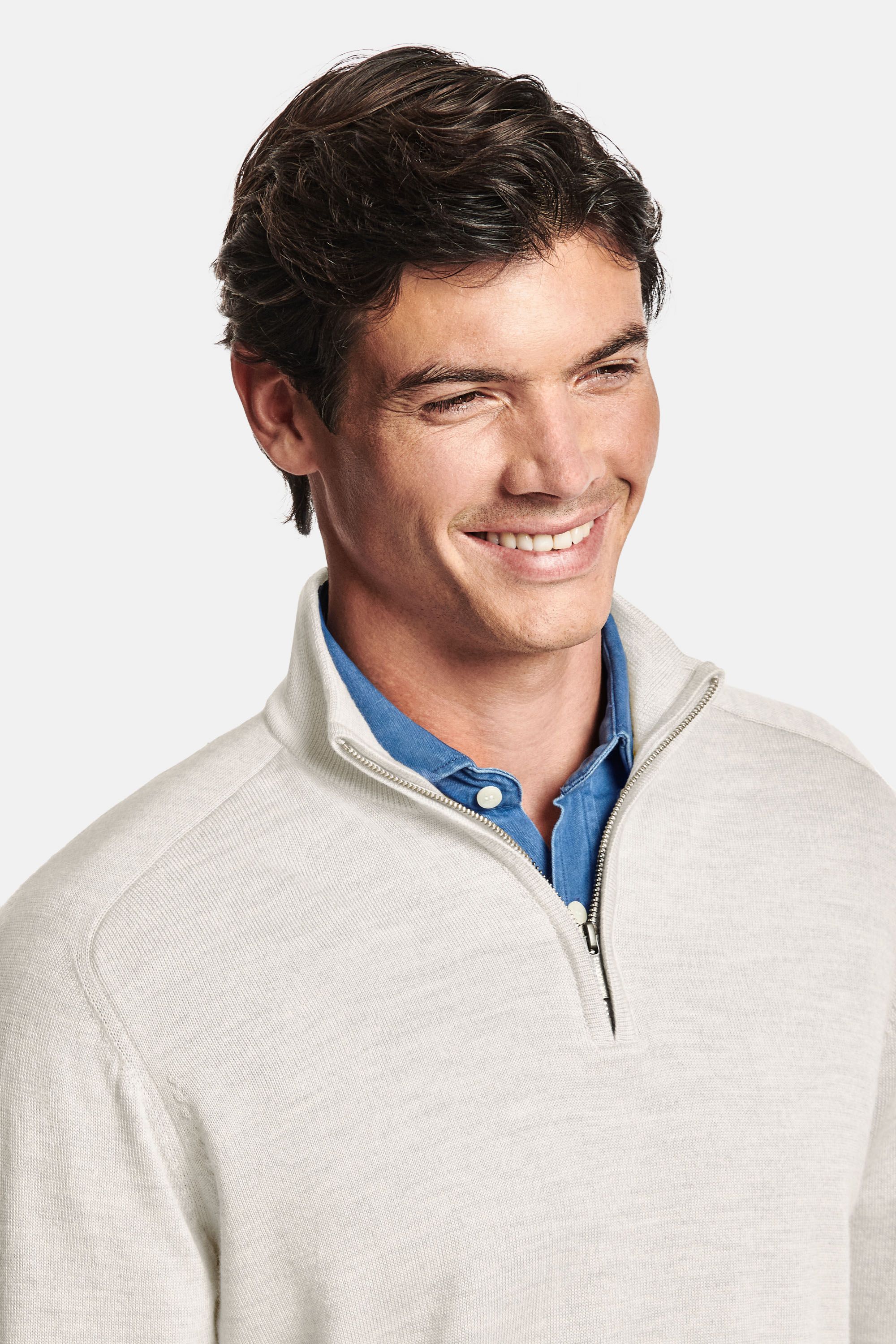 Merino-Zippullover – Coconuts (5)