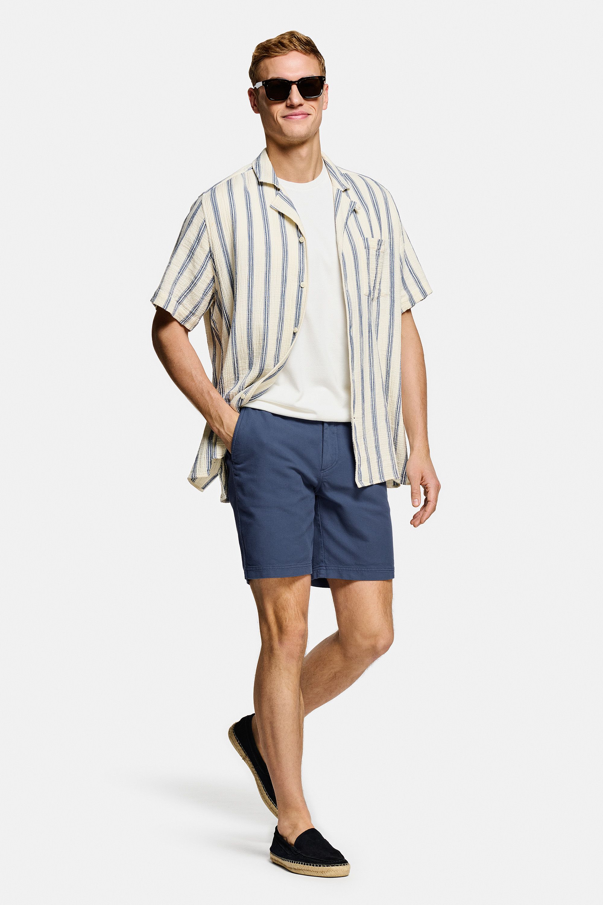 Piqué-Shorts – Kingfishers (3)