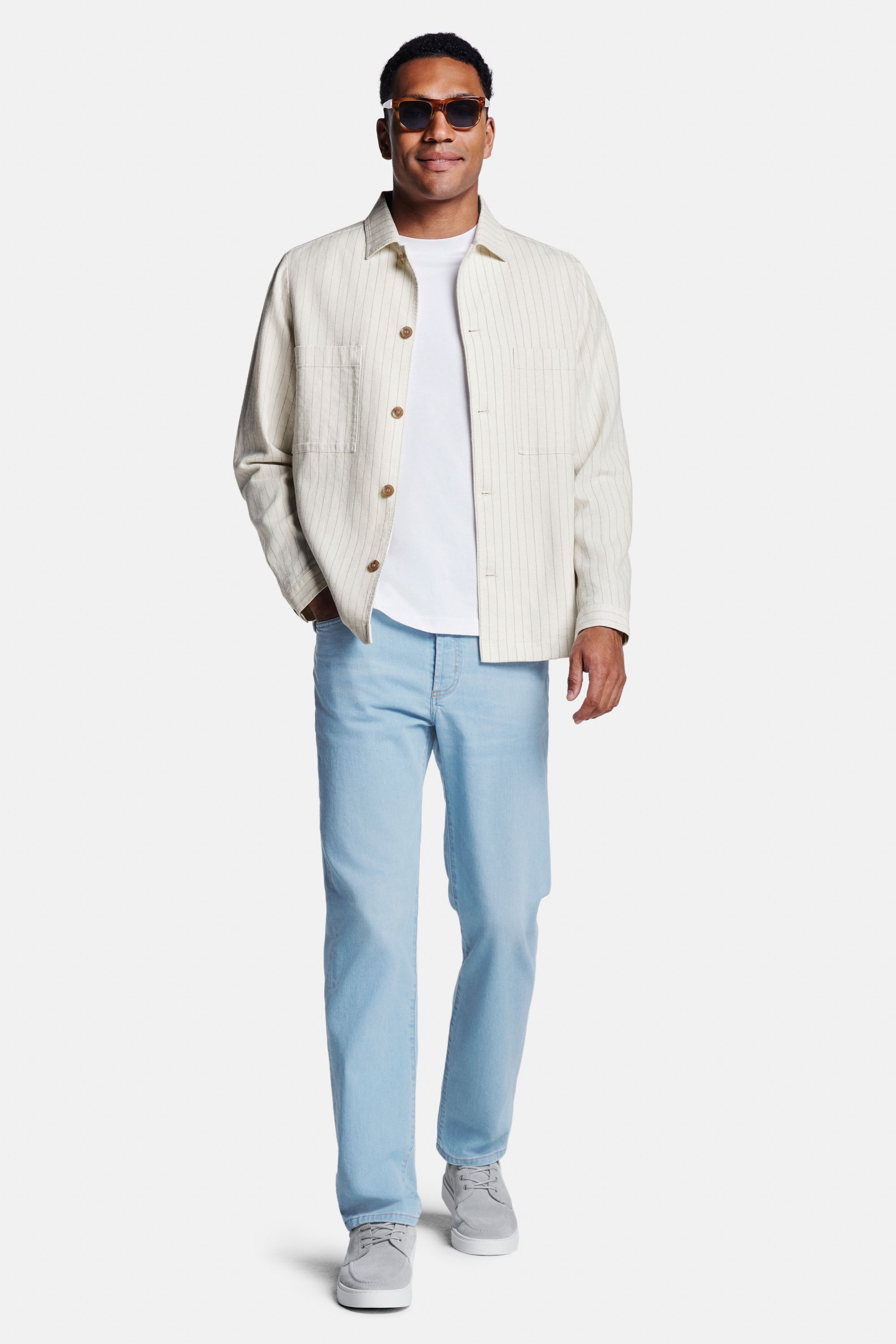 Surchemises en Lin – Coconuts Pinstripe (3)
