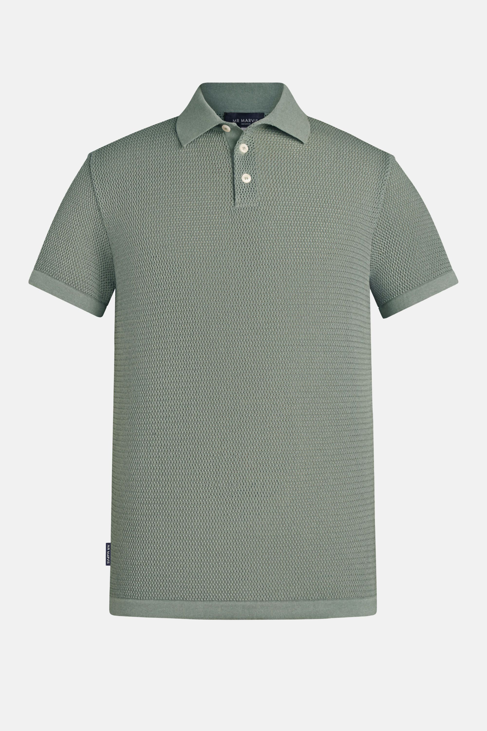 Defenders Polos en Maille Ajourée