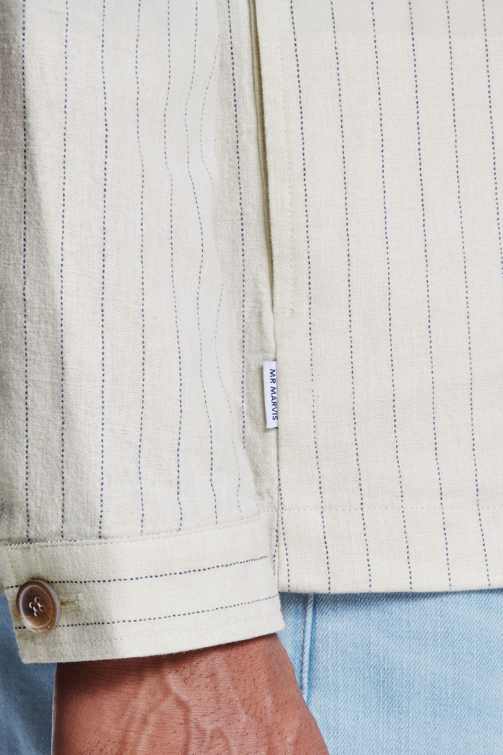 Surchemises en Lin – Coconuts Pinstripe (6)