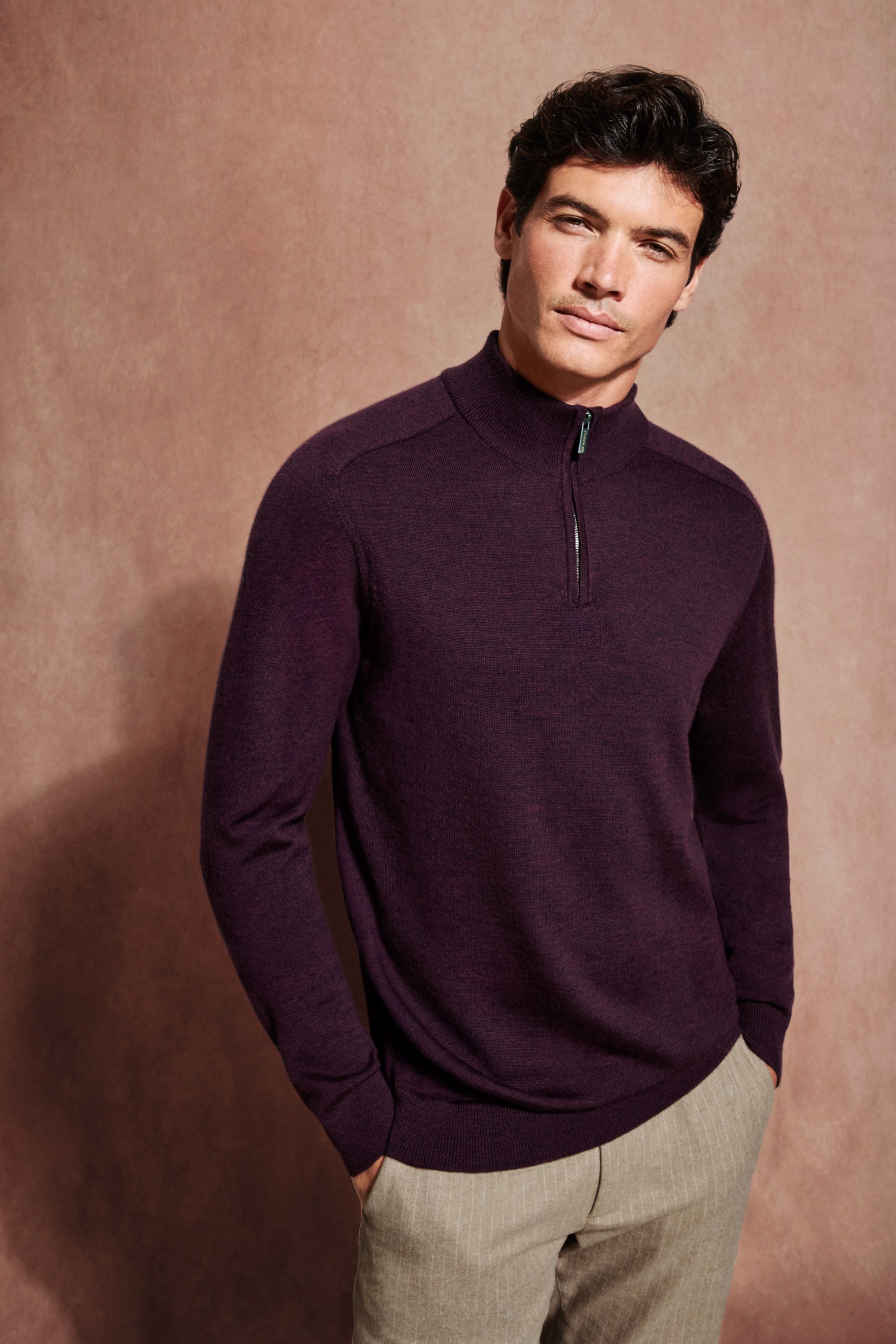 Merino zip-truien – Reserves (4)