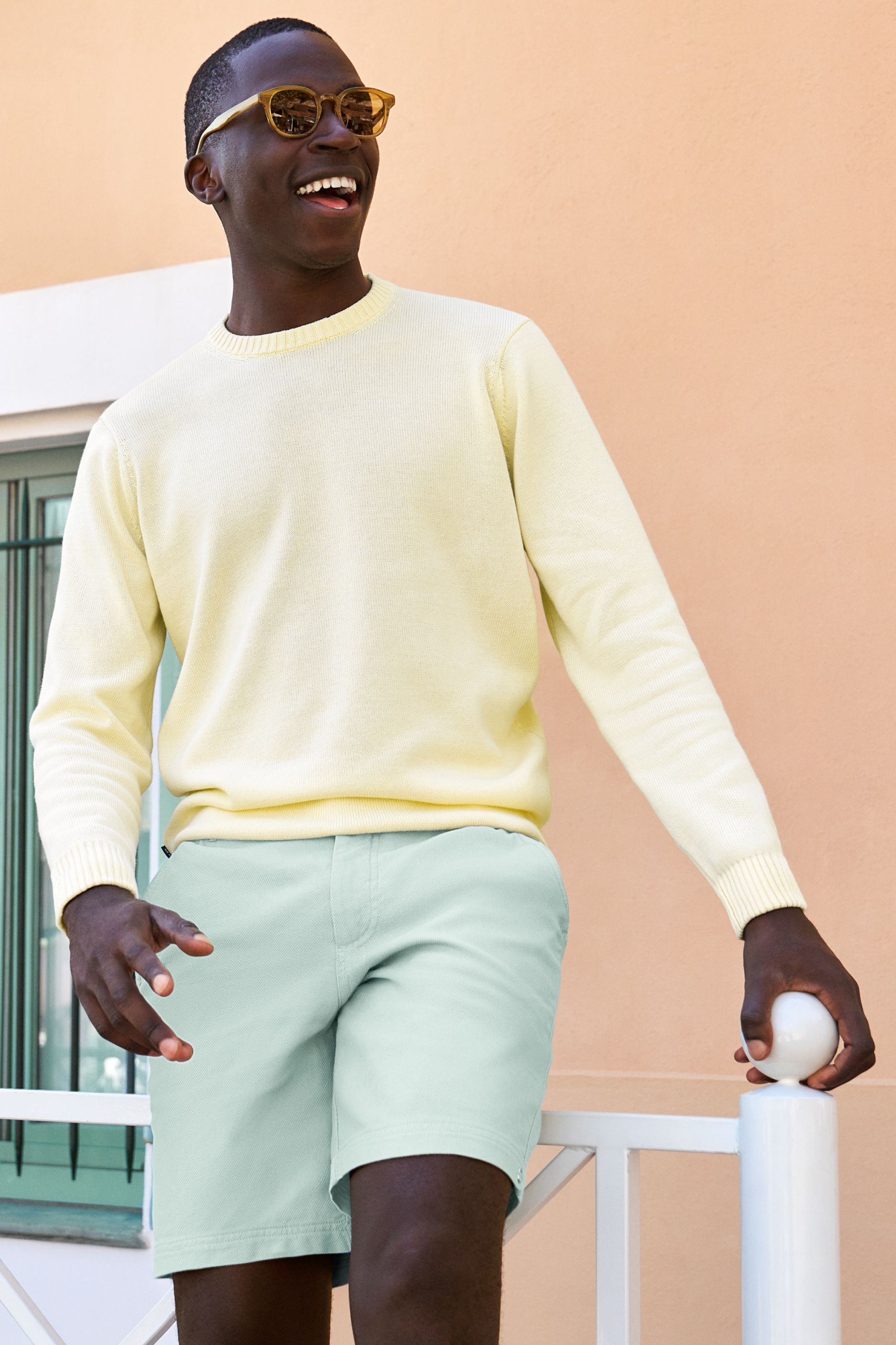 Piqué shorts – Morning Dews (4)