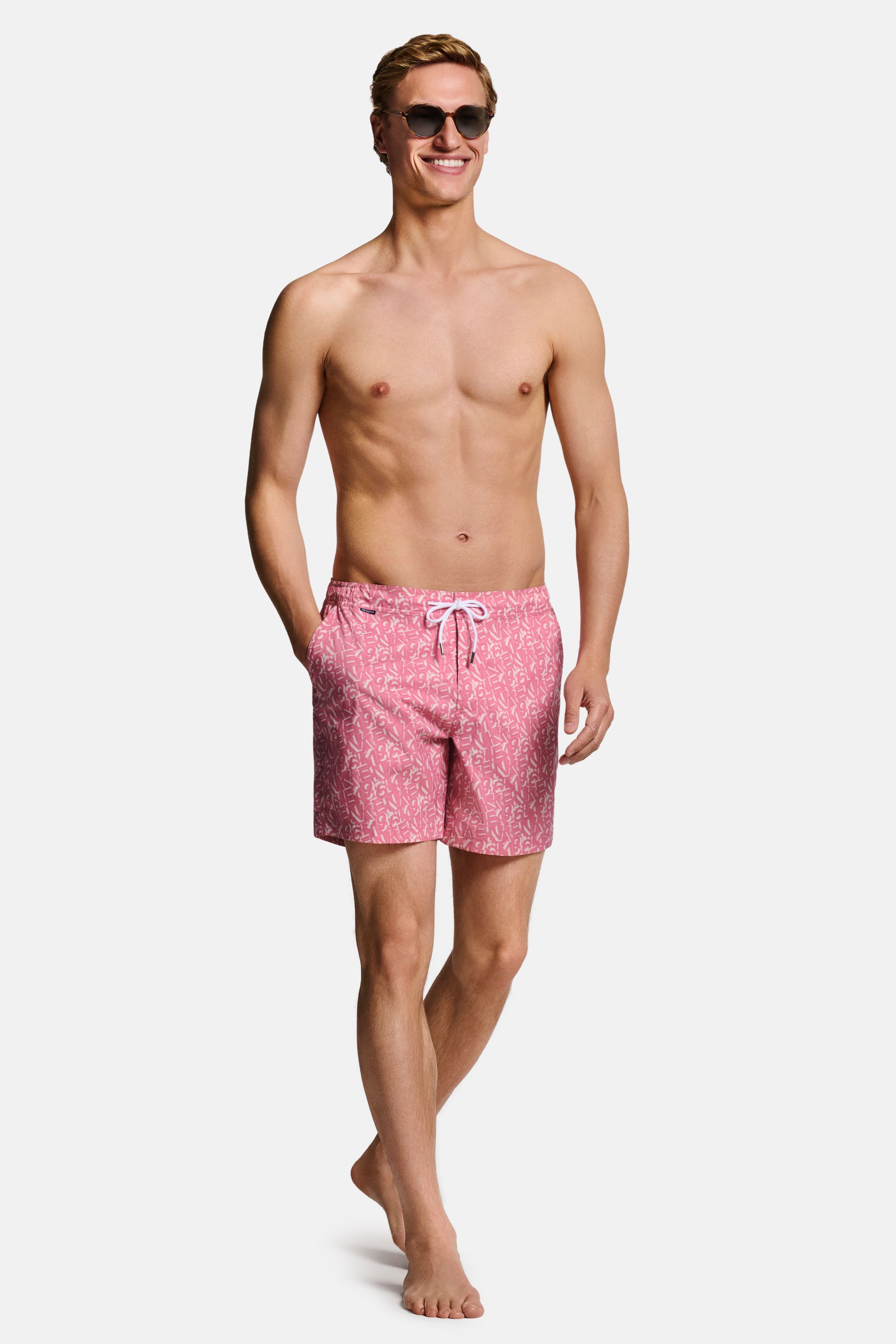Shorts de Bain Imprimés – Ken Flamingos (3)