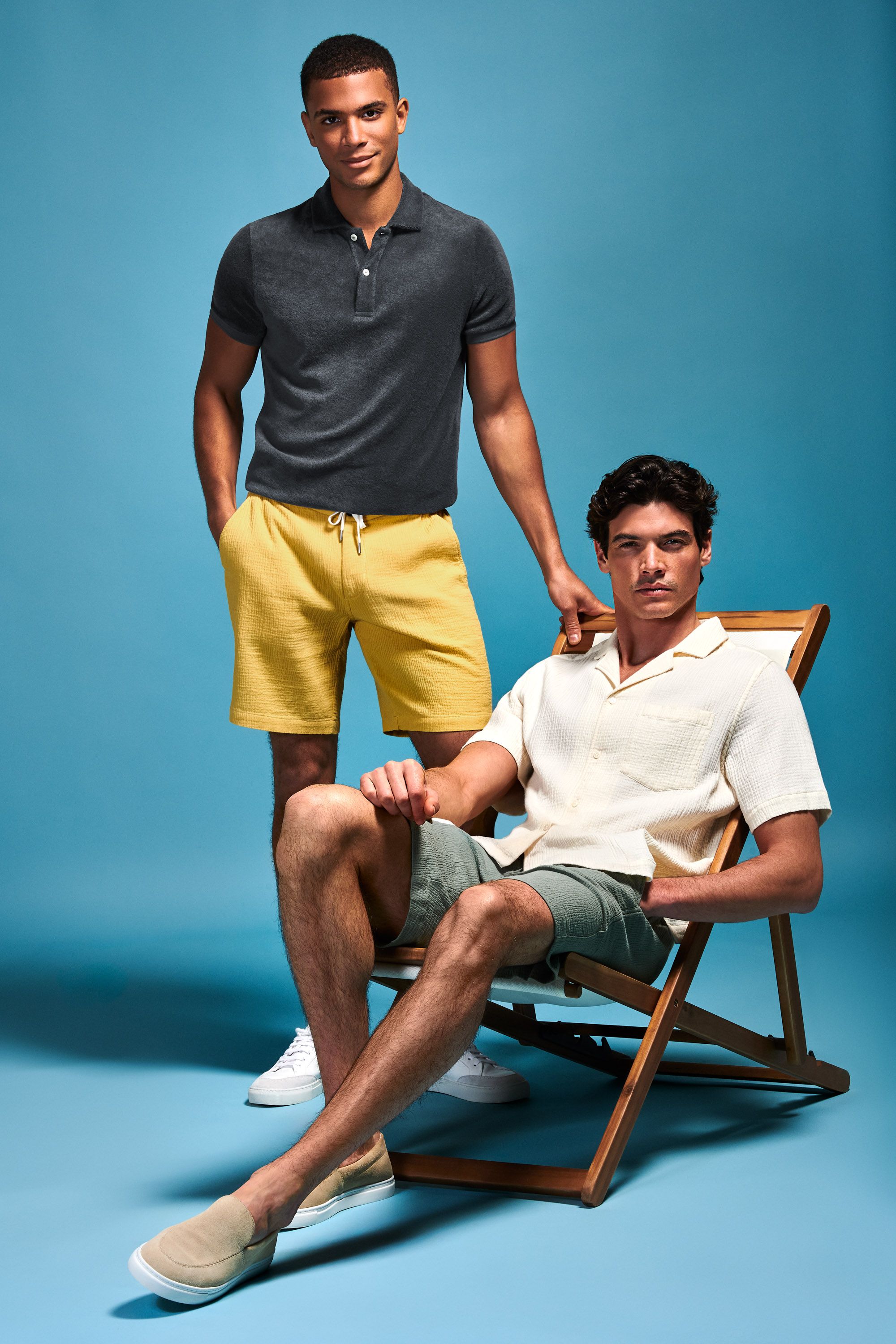 Shorts en Gaze de Coton – Defenders (4)