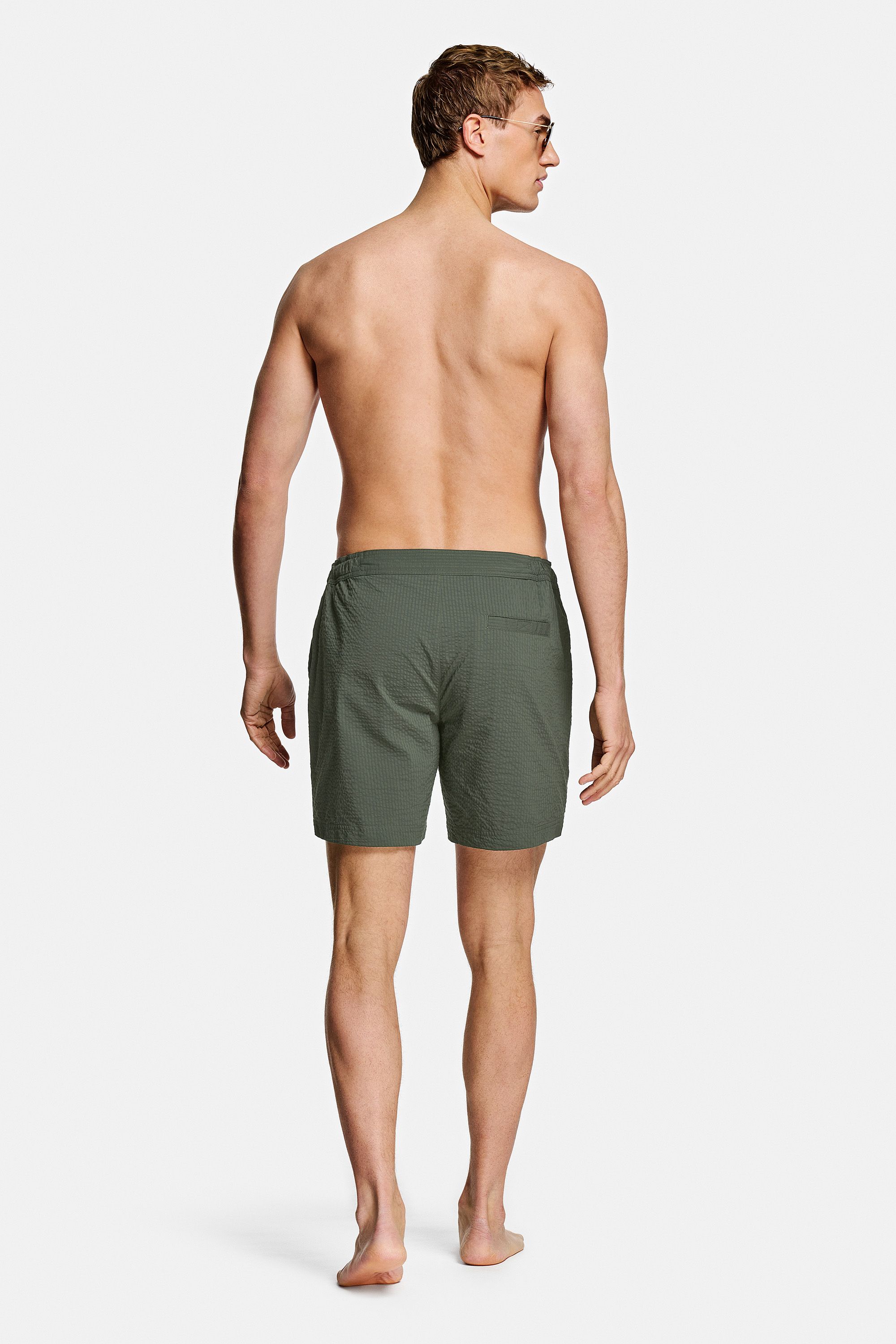 Seersucker-Badeshorts – Fairways (5)