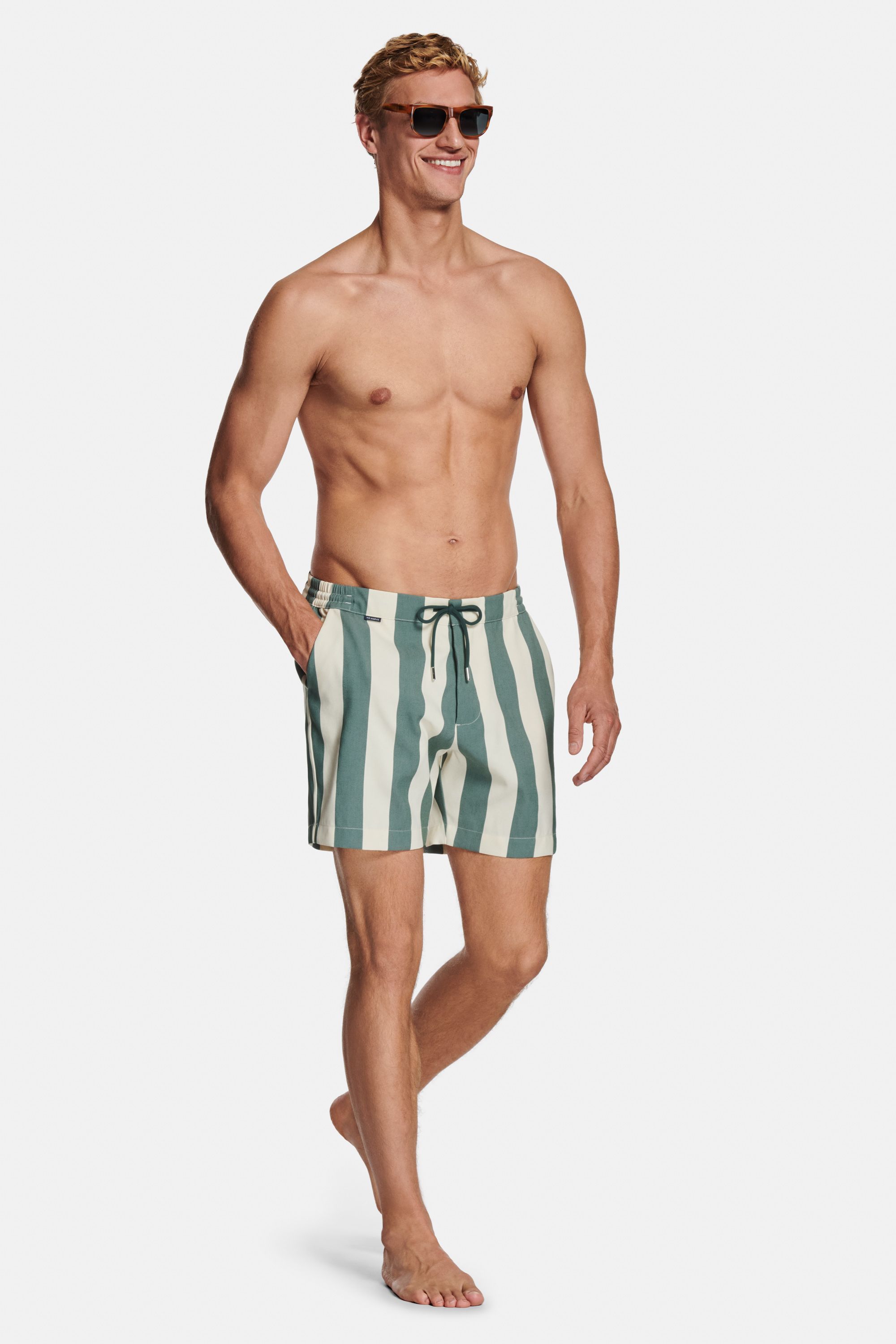 Shorts de Bain Rayés – Straws (3)