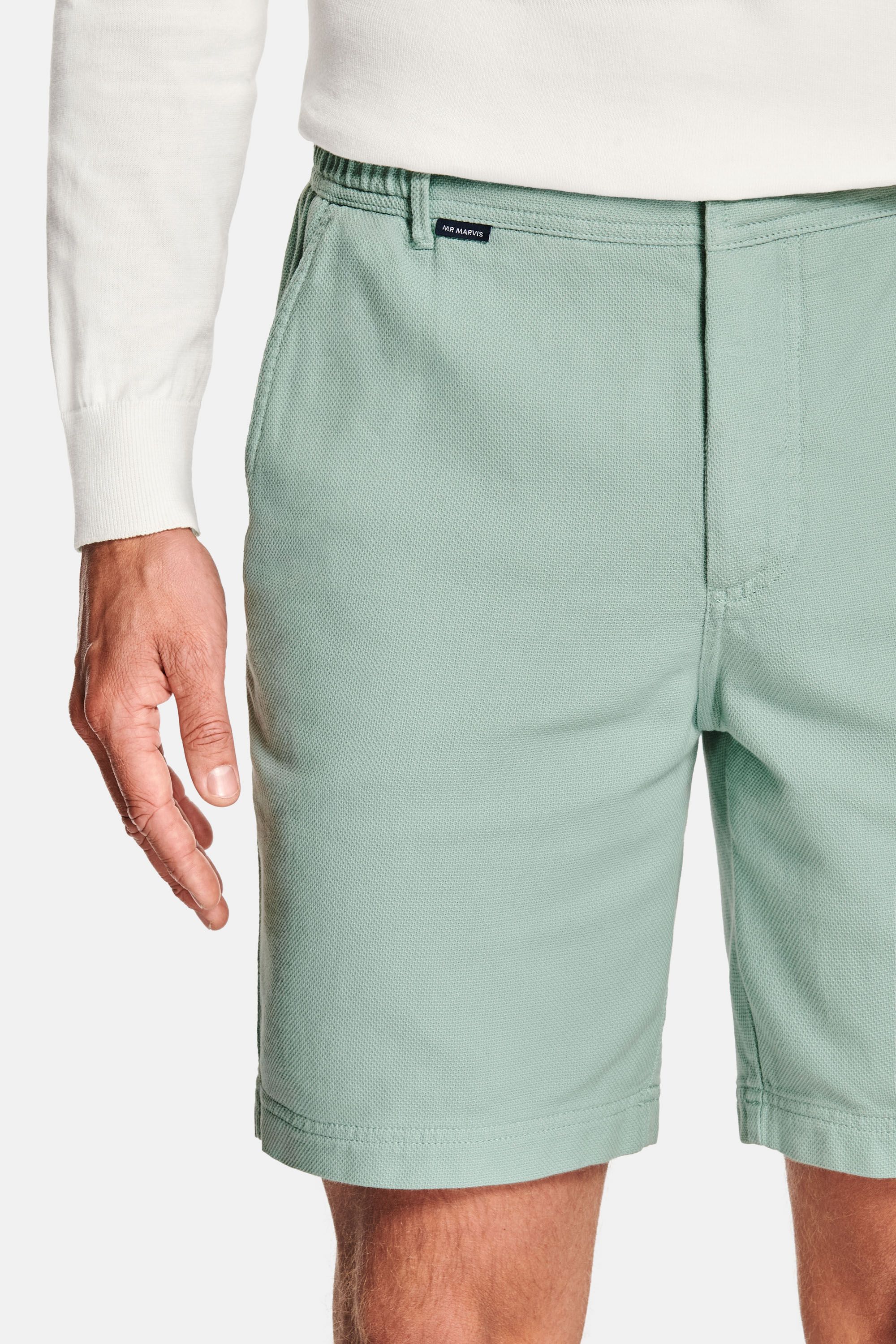 Piqué shorts – Morning Dews (6)