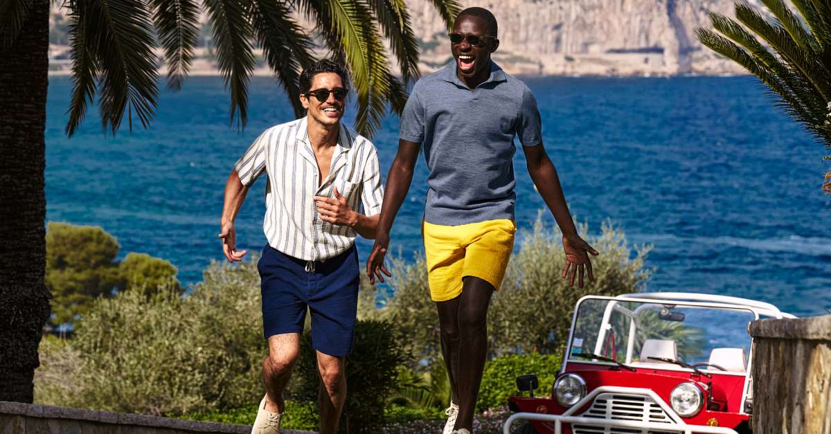 Decorie Lichte zomershorts voor heren van linnen - bermuda voor heren