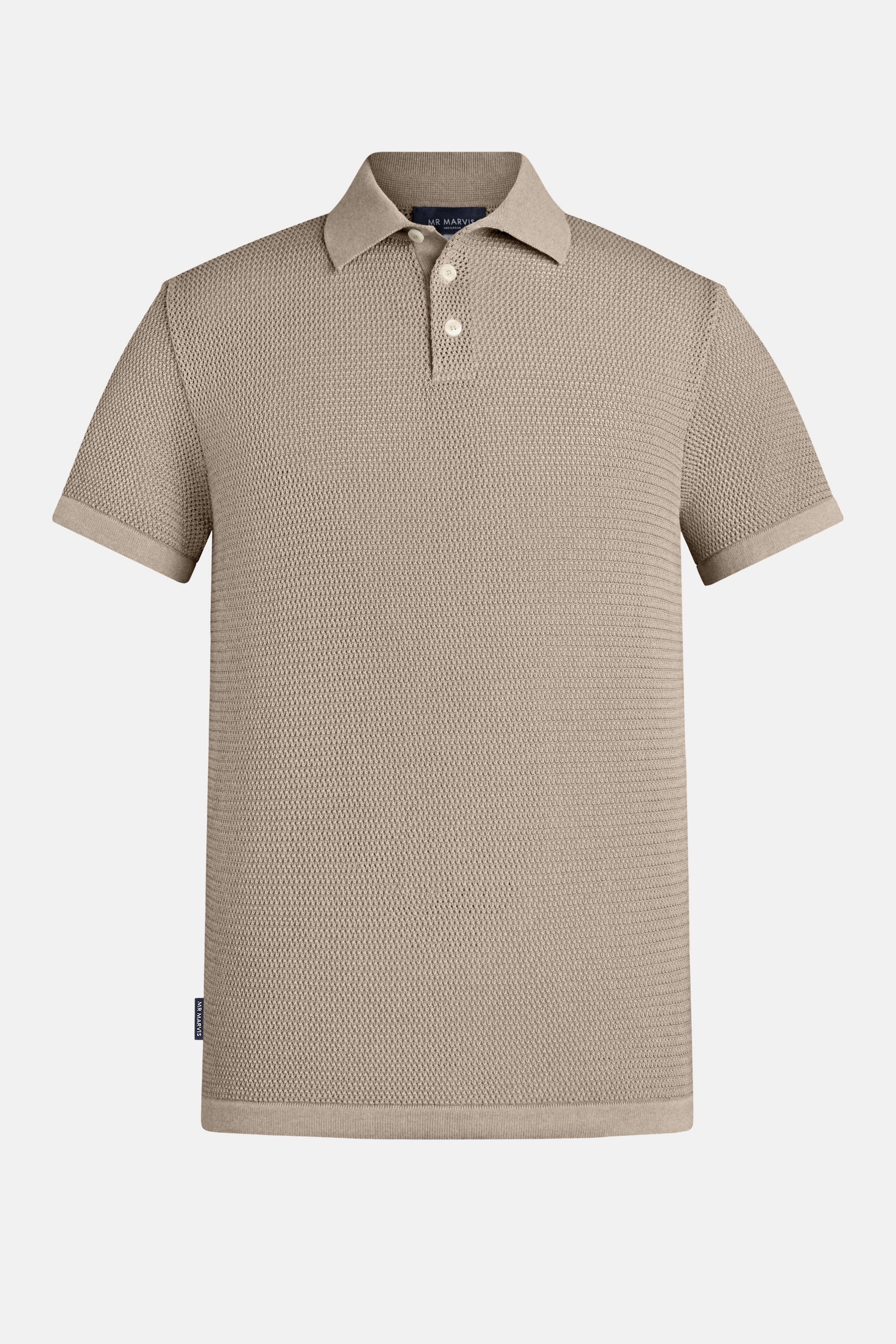 Baristas Polos en Maille Ajourée