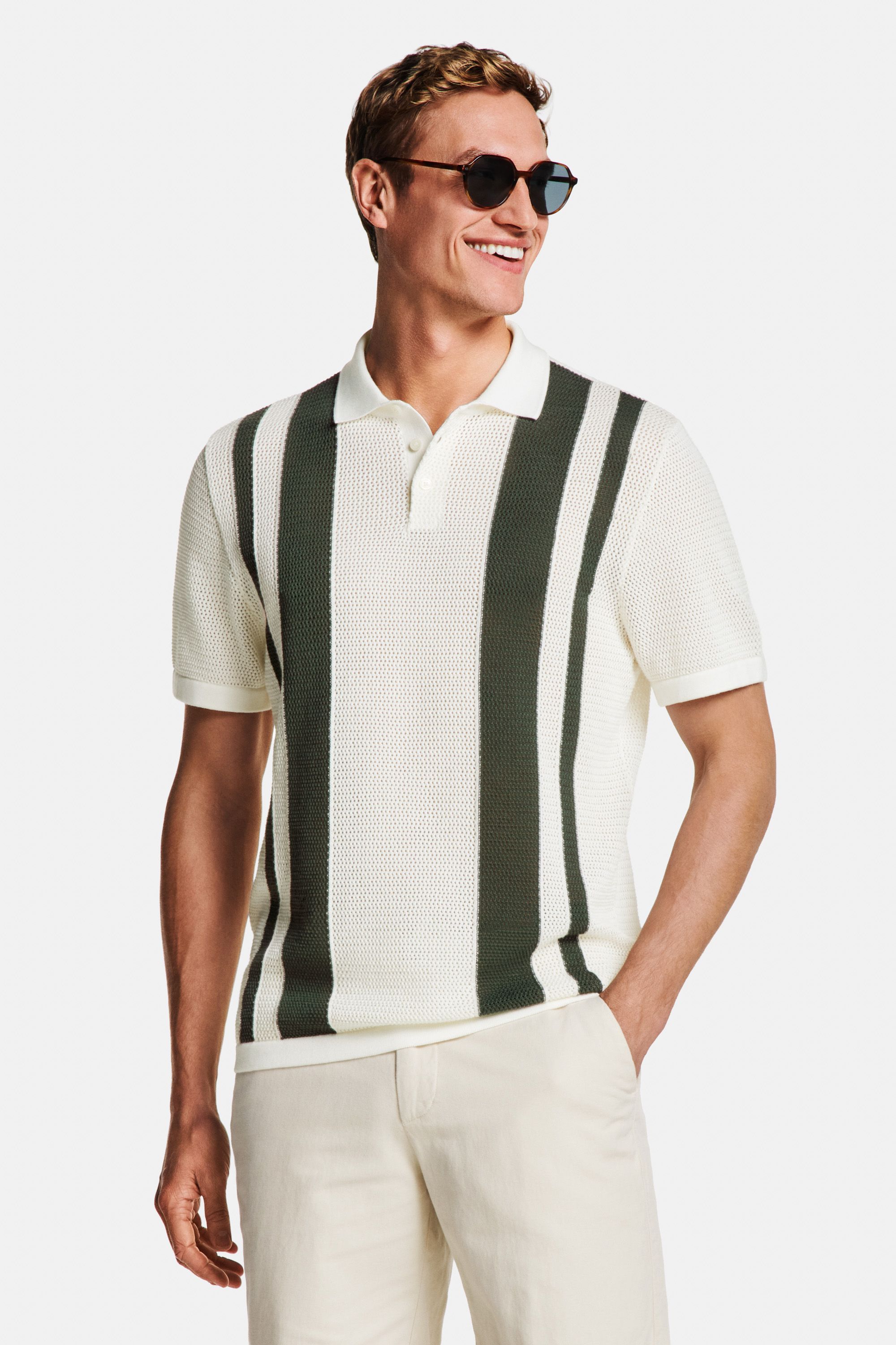 Hierbas * The Airy Knit Polo | MR MARVIS