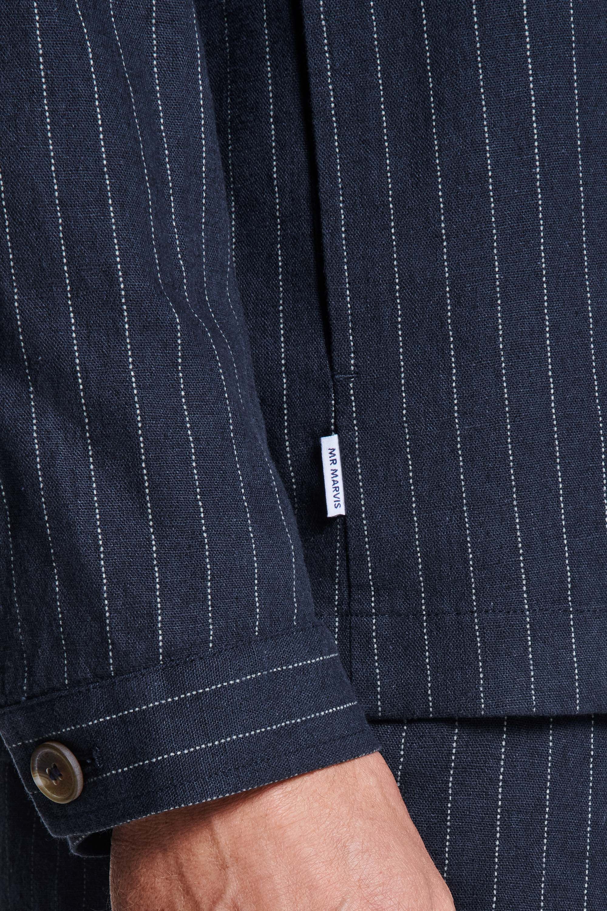Surchemises en Lin – Cosmics Pinstripe (6)