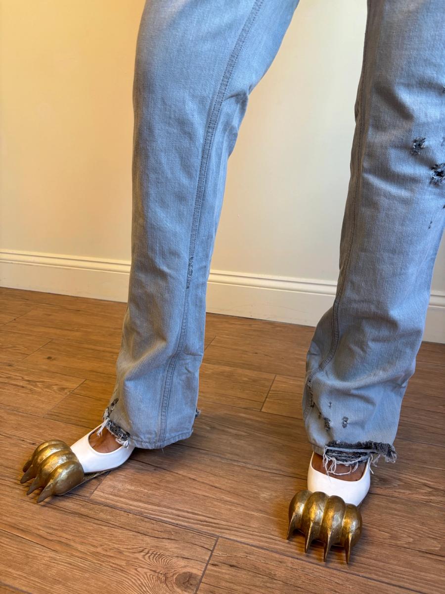 90s Vivienne Westwood Anglomania Distressed Jeans product image