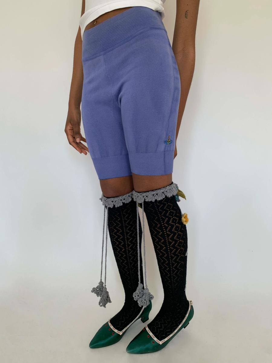 Vivienne Westwood 80s Knit Biker Shorts product image