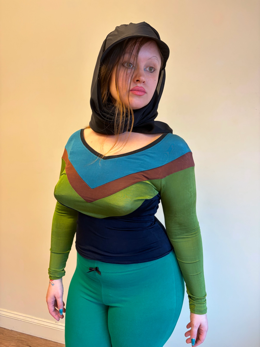 80s Junior Gaultier Chevron Jogging Top product image