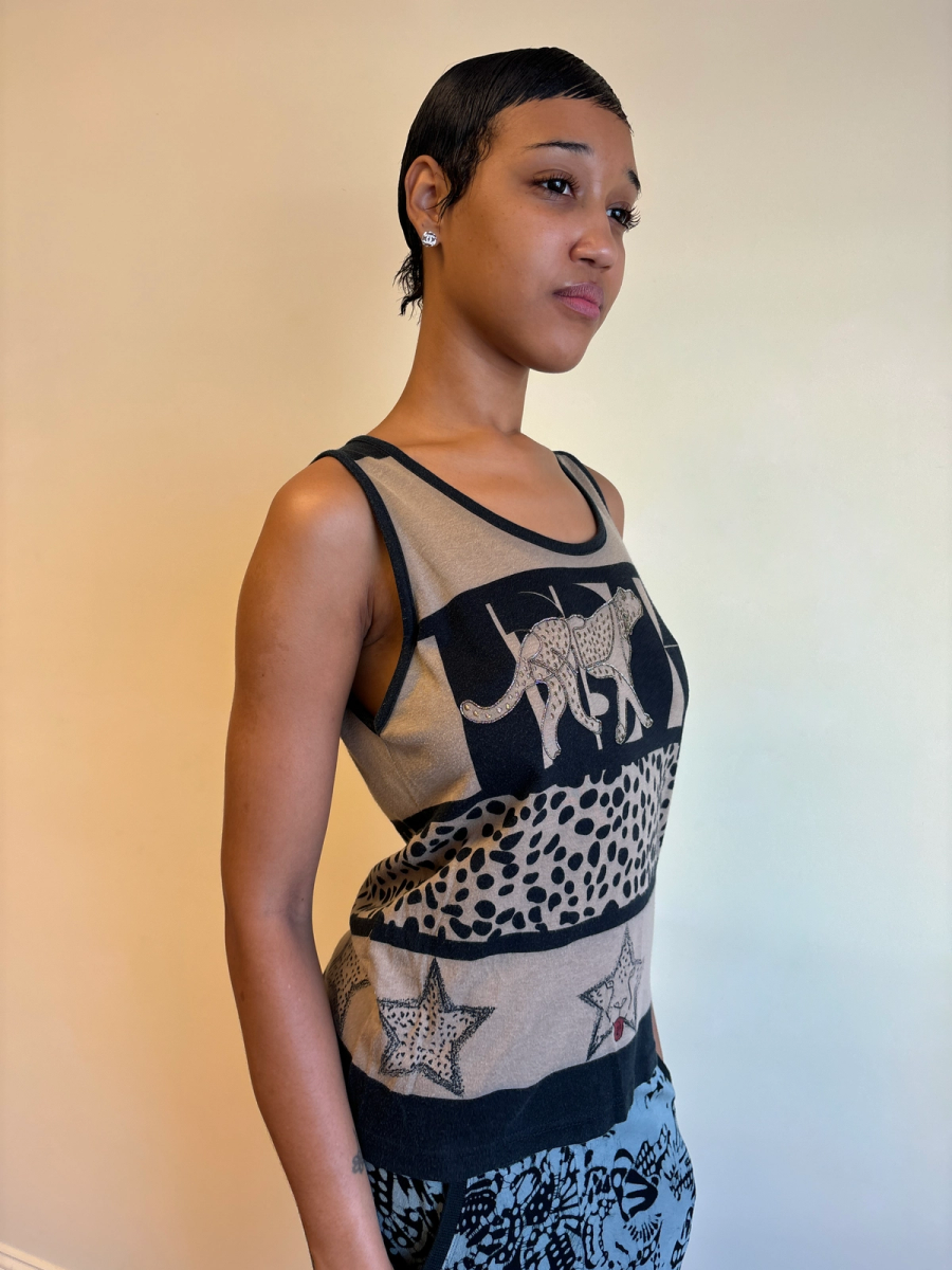 80s Krizia Cheetah Print Tanktop product image